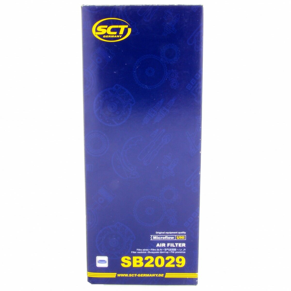 SCT Luftfilter SB2029 Motorfilter Servicefilter Ersatzfilter Fiat Cinquecento