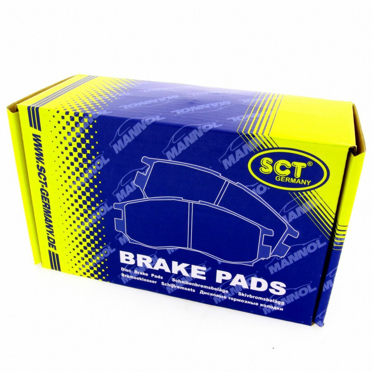 SCT Bremsbeläge SP252PR Bremsklötze Bremsbelagsatz Chevrolet Daewoo passend für Opel vorne