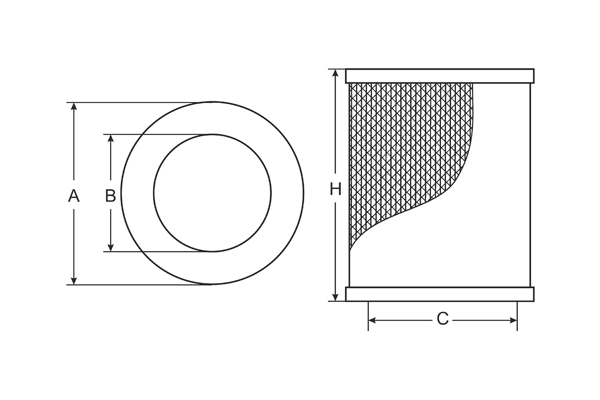 Luftfilter Fahrzeugfilter SB522 Motorluftfilter Luft Filter passend für Mercedes SCT