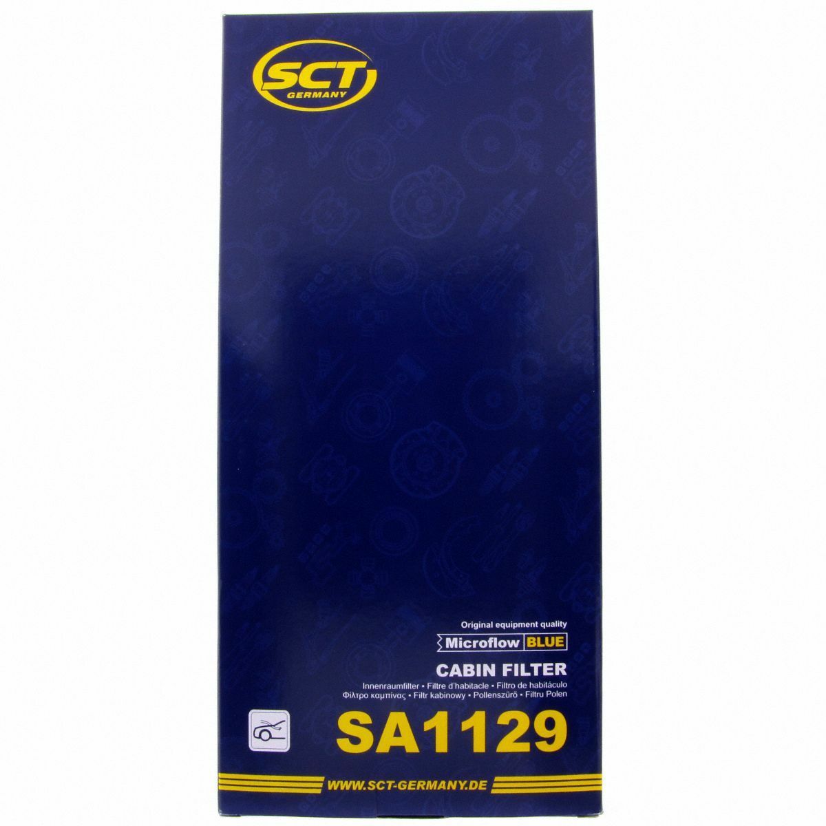 SCT Innenraumfilter Luftfilter SA 1129 Pollenfilter Luft Filter passend für Ford Mazda