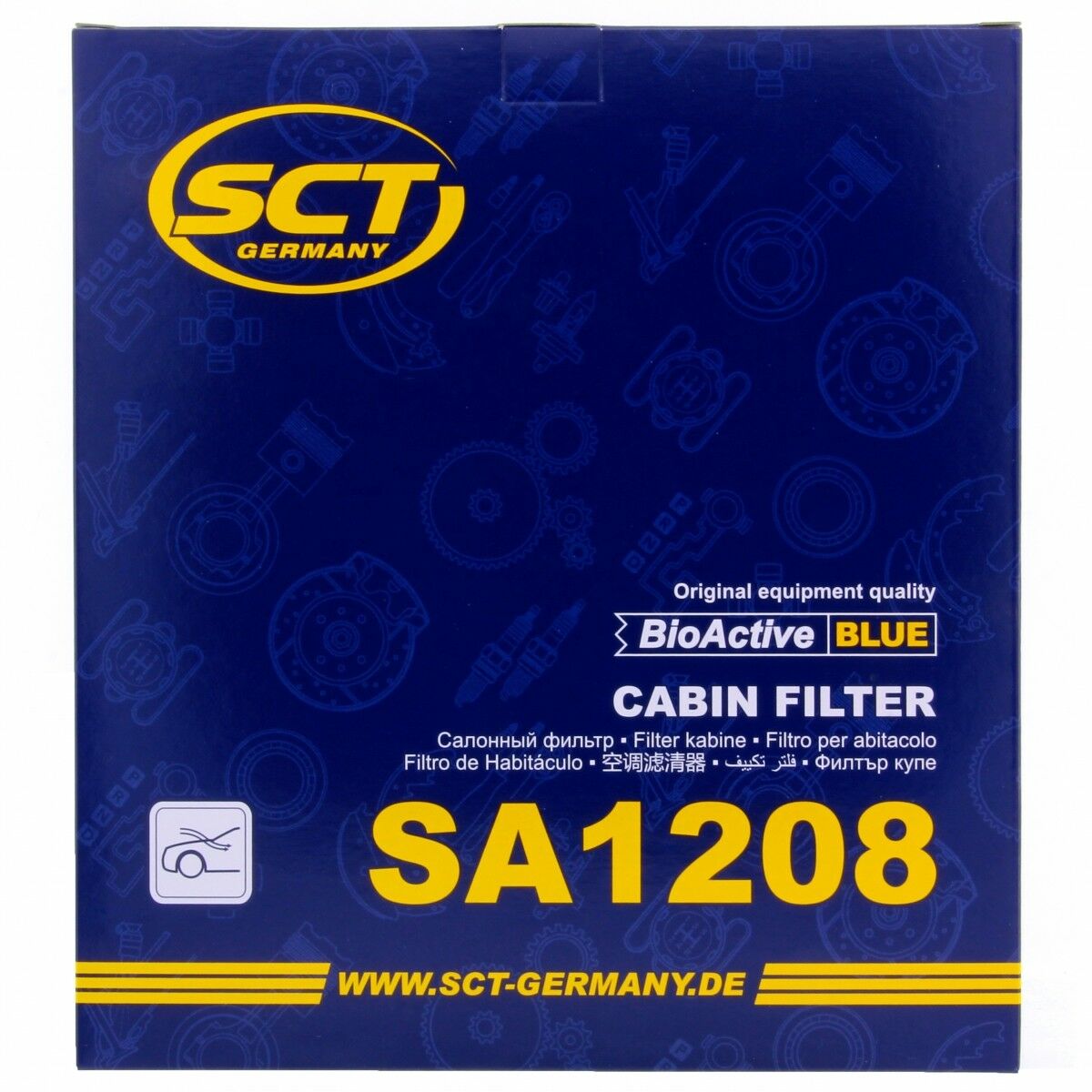 SCT Innenraumfilter Luftfilter SA1208 Pollenfilter Subaru Lexus Toyota 