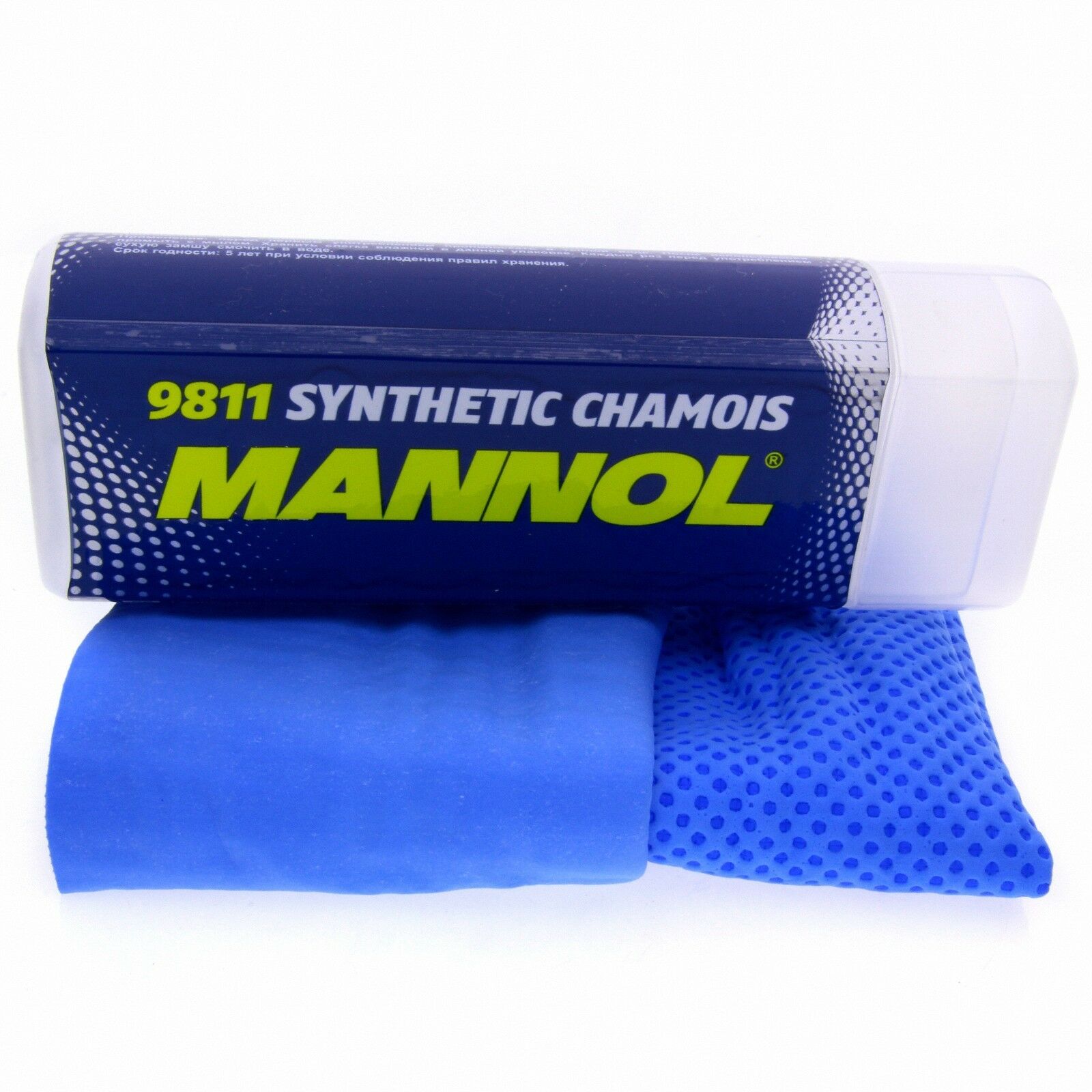 MANNOL 9811 Synthetic Chamois Gämse Kunstledertuch Politur Reinigung