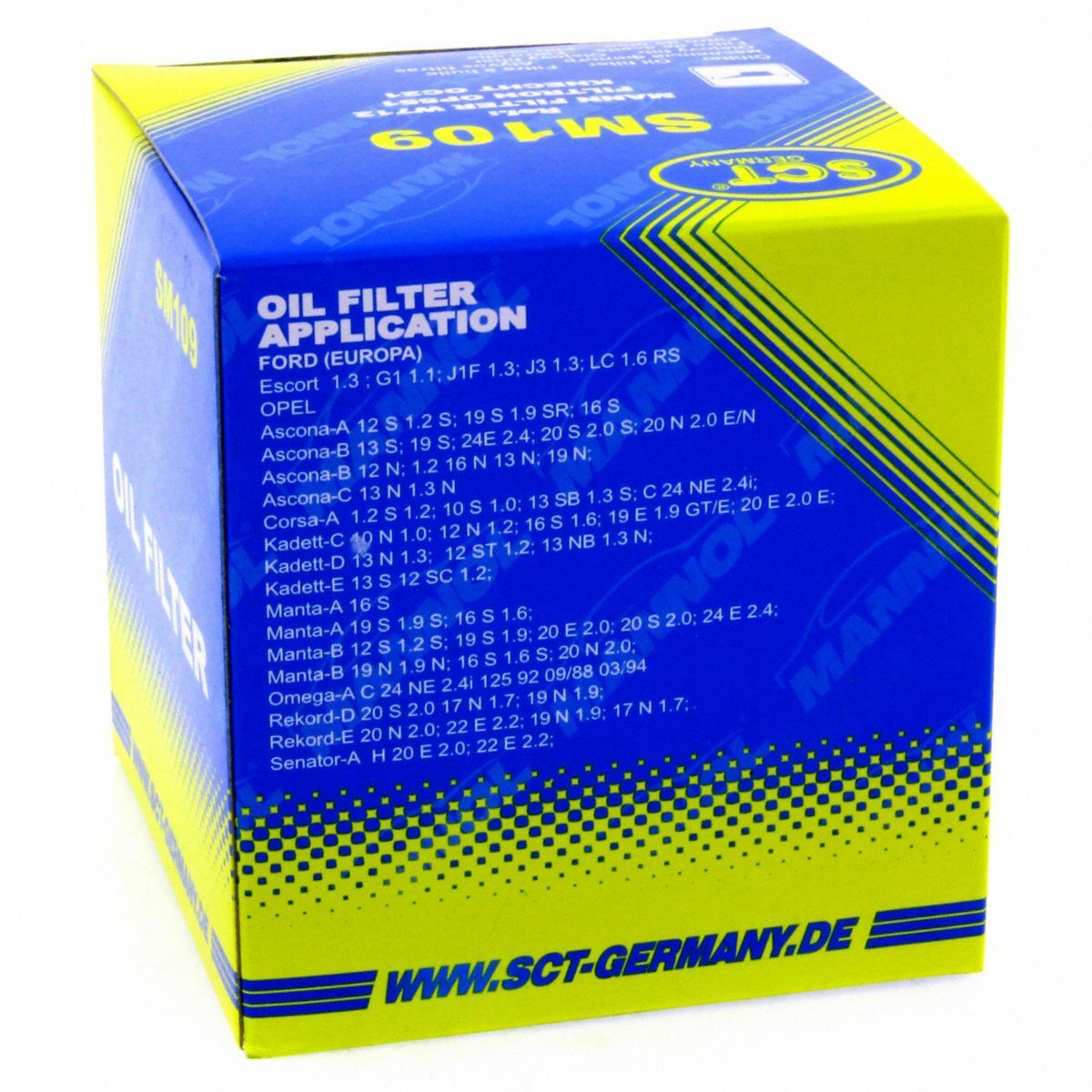 SCT Ölfilter SM109 Servicefilter Anschraubfilter Austin Bedford passend für Ford Opel Innocenti