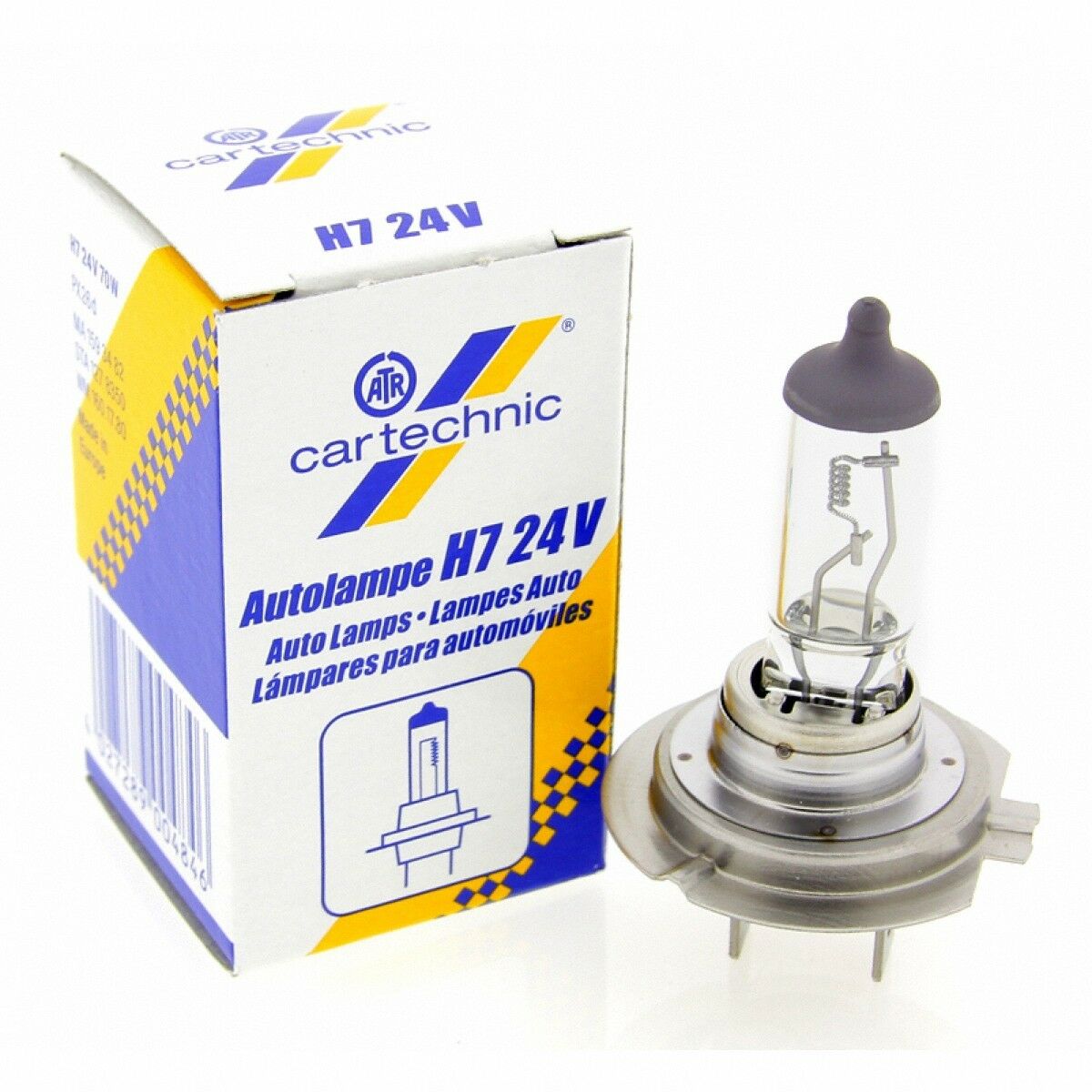 Cartechnic H7 12V 55W Halogenlampe mit E1 NEU