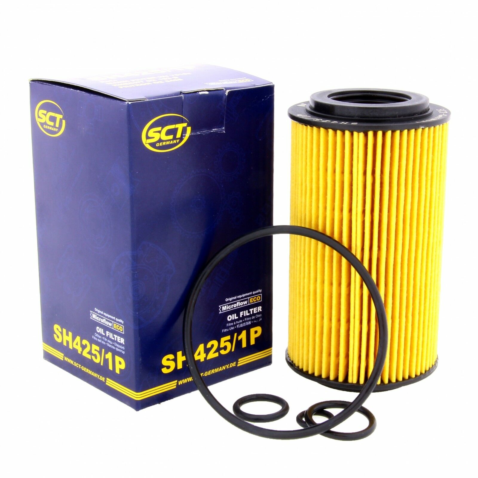 Ölfilter Patronenfilter SCT SH425/1P passend für BMW MERCEDES C W203 E S211 M W163