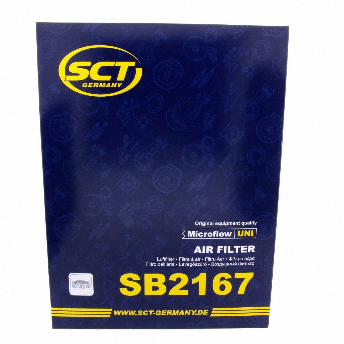 Luftfilter Fahrzeugfilter SB2167 Motorluftfilter Luft Filter Mercedes SCT