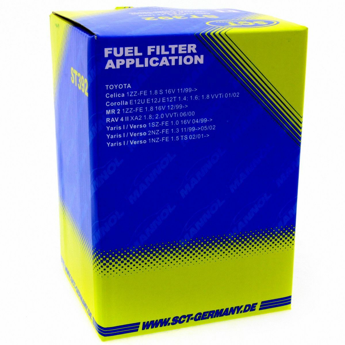 SCT Kraftstofffilter Fahrzeugfilter ST 392 Motorfilter Benzinfilter passend für Toyota