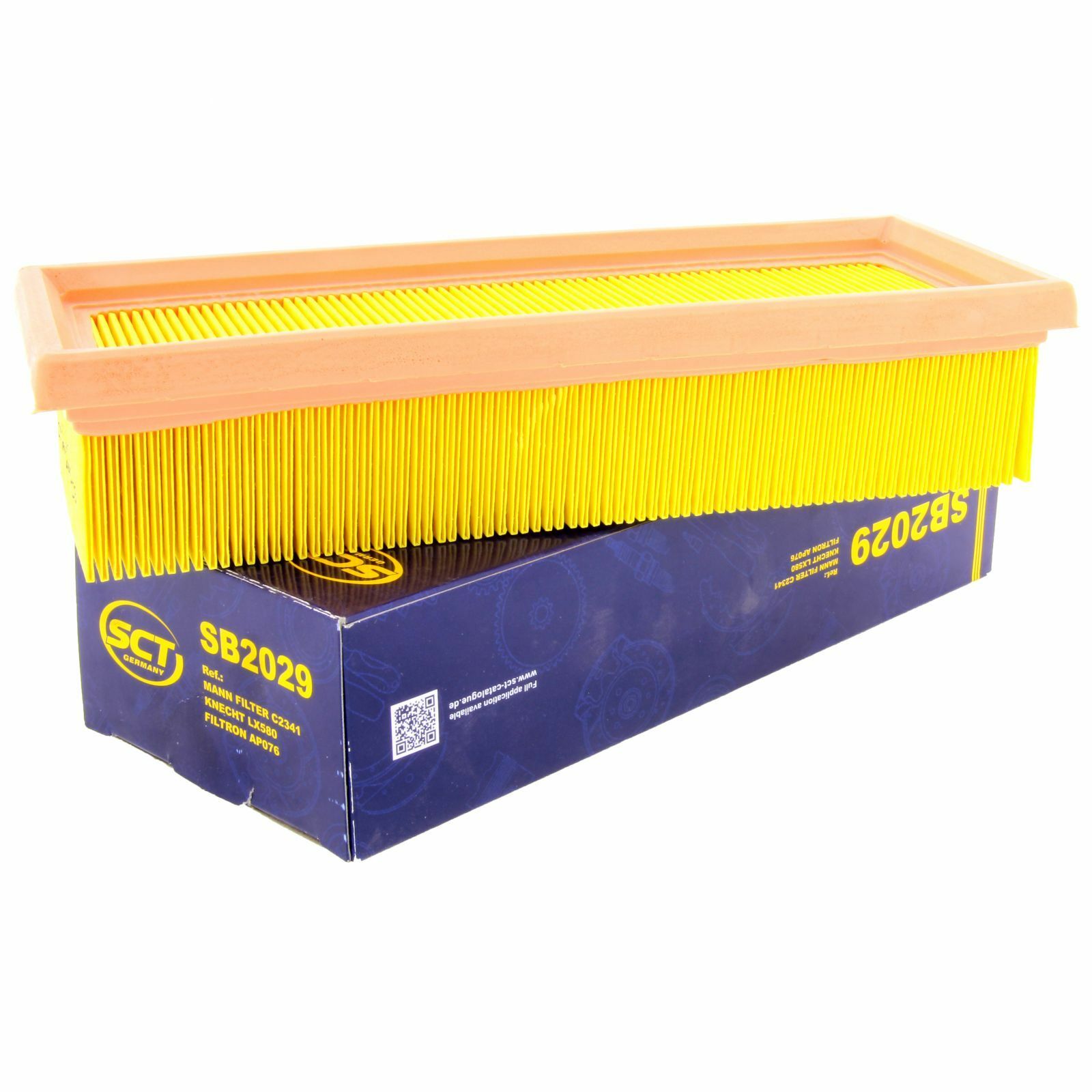 SCT Luftfilter SB2029 Motorfilter Servicefilter Ersatzfilter Fiat Cinquecento
