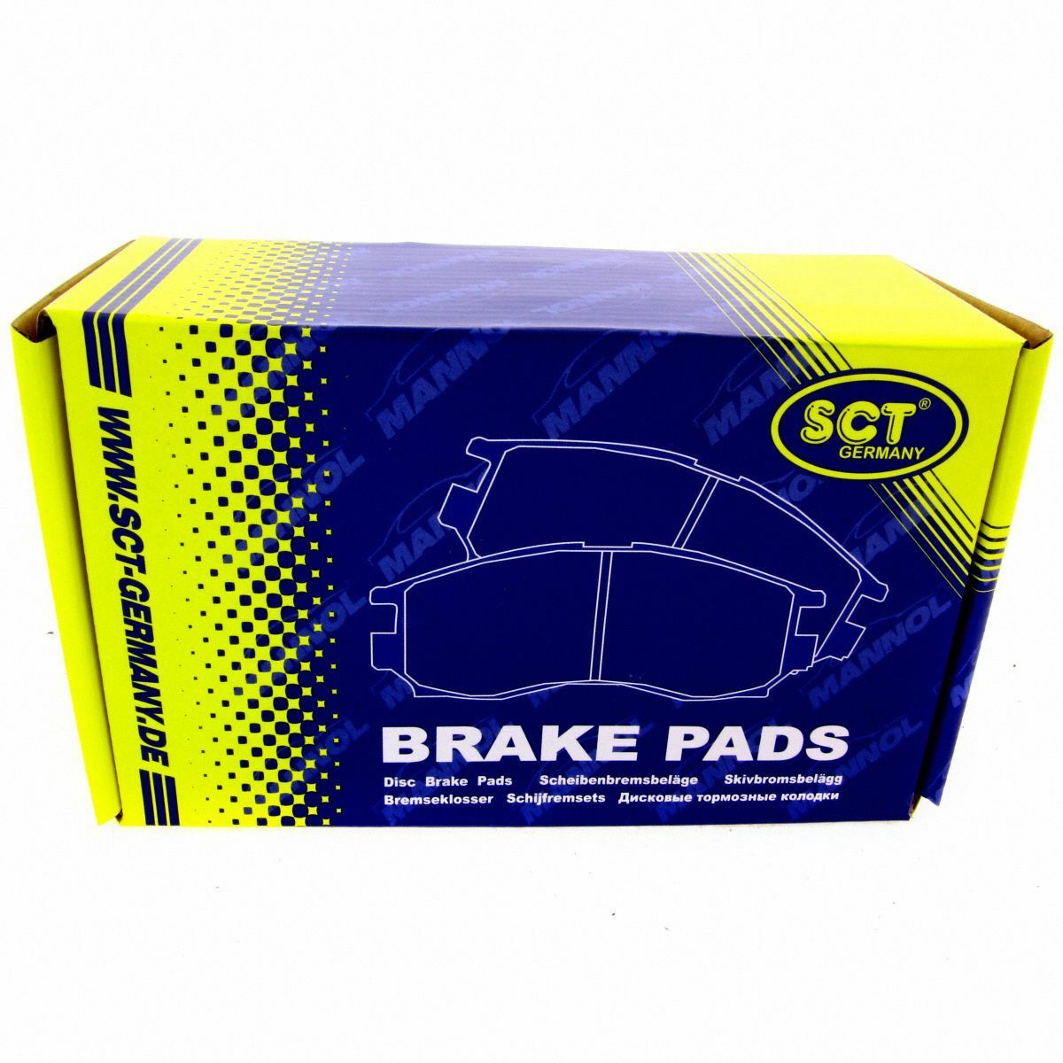 SCT Bremsbeläge SP 254 Bremsklötze Bremsbelagsatz vorne Mercedes