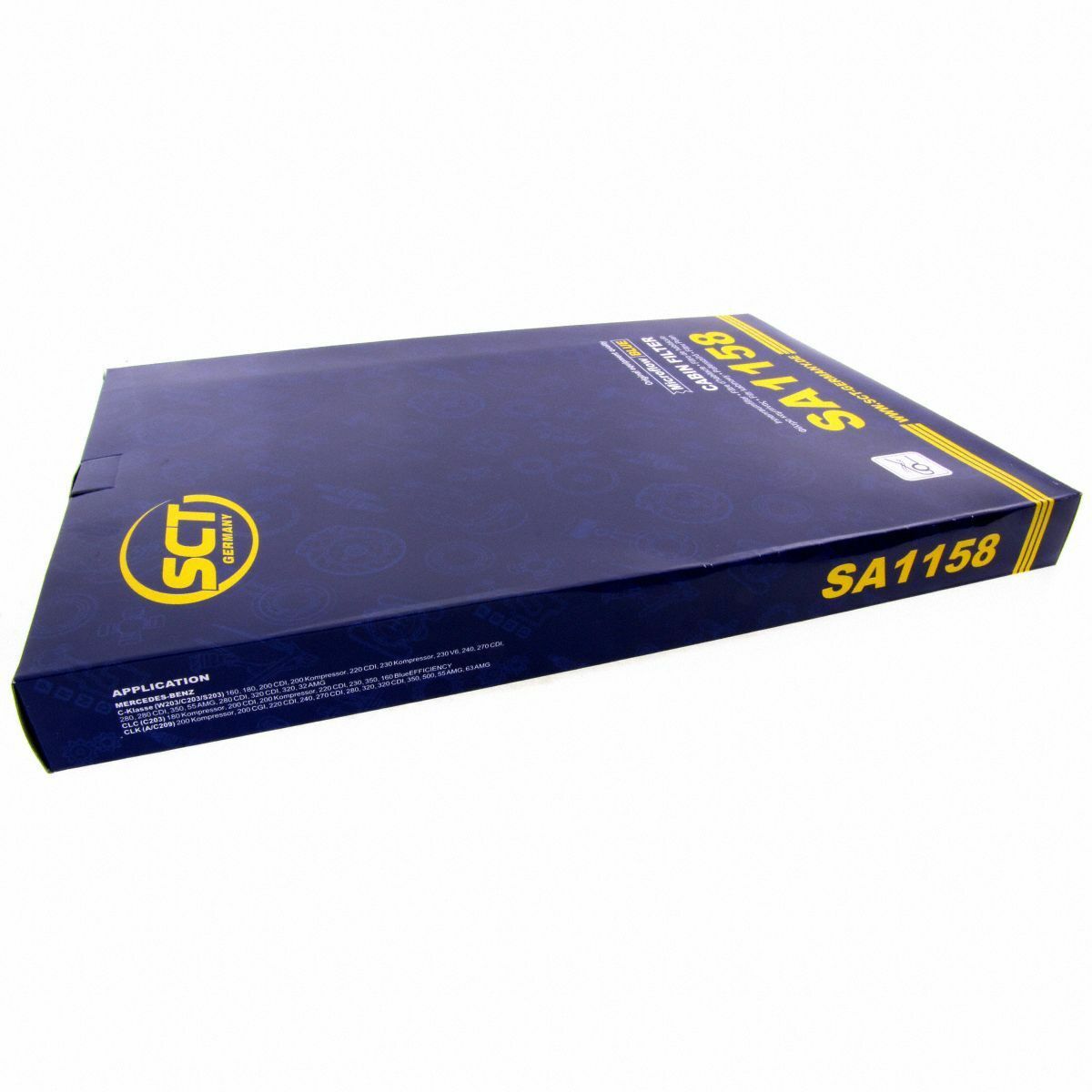 SCT Innenraumfilter Luftfilter SA 1158 Pollenfilter Luft Filter passend für Mercedes-Benz