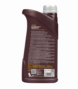 3 Liter (3x1) MANNOL Energy Premium 7908 5W-30 Motoröl API SP