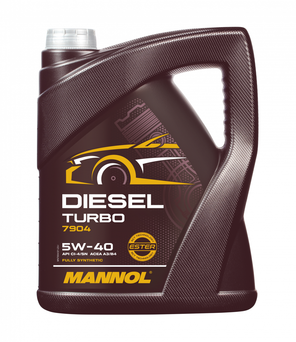 20 Liter (4x5) MANNOL Diesel Turbo 5W-40 API CI-4/SN Motoröl 5W40 4036021505107