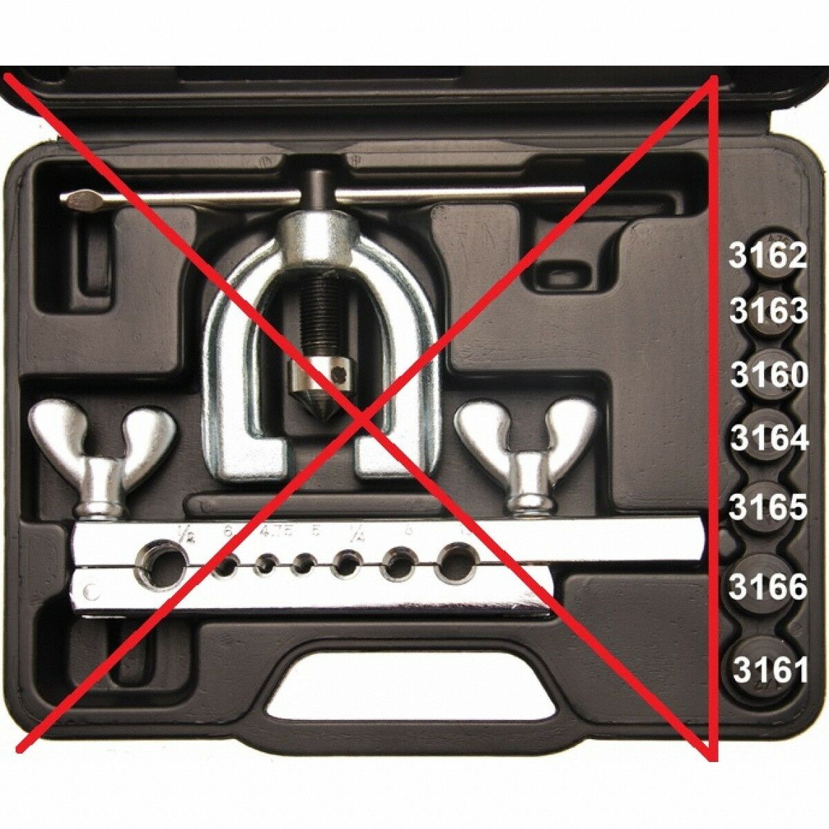 8 mm Druckstück für Bördelgerät 3060