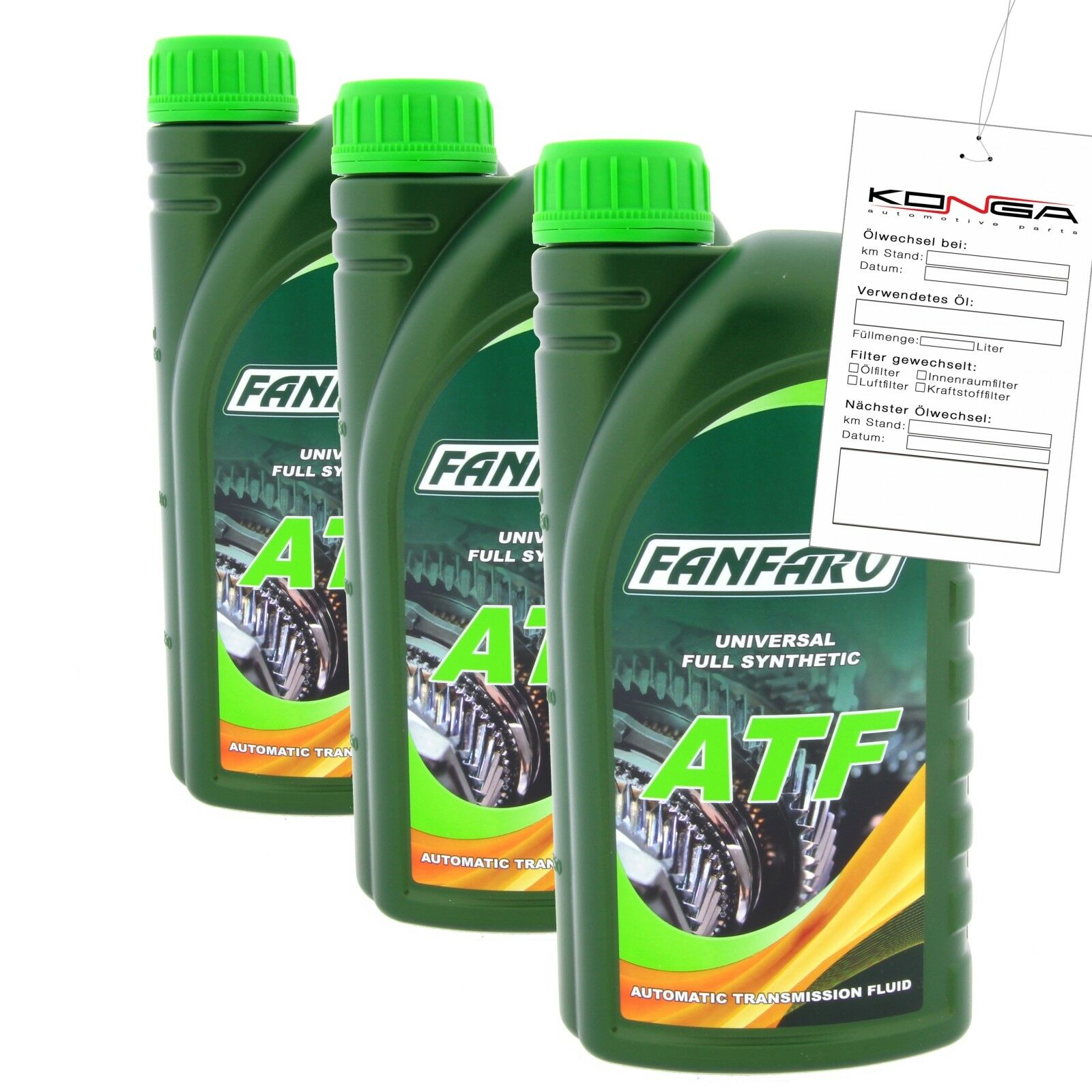 3 Liter FANFARO ATF Universal Automatikgetriebe Getriebeöl Dexron II III VI passend für Audi