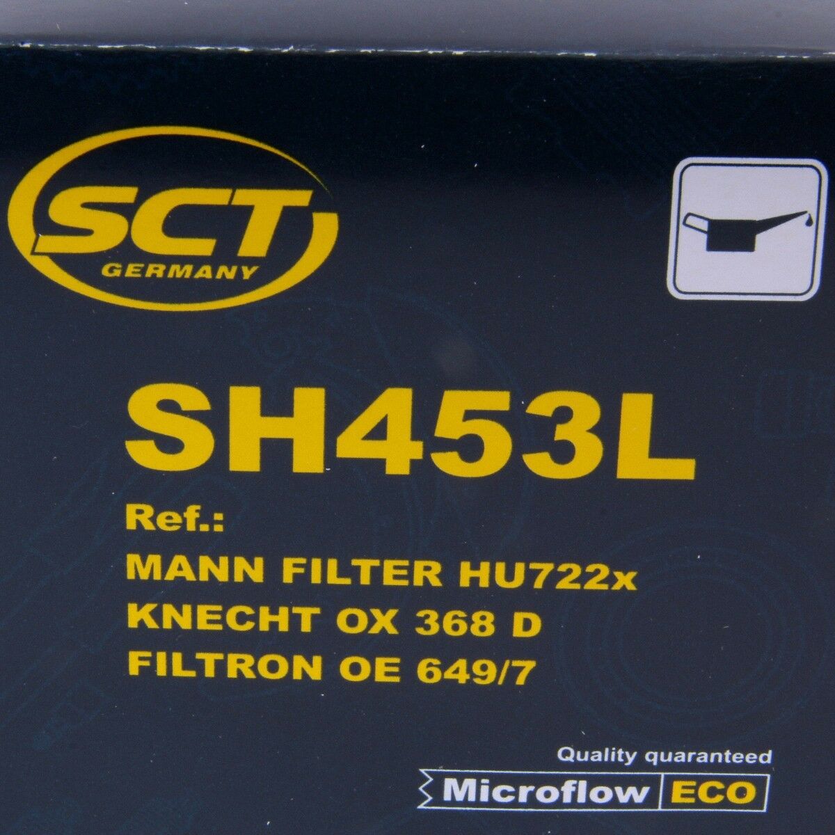SCT Ölfilter SH453L Filter Servicefilter Patronenfilter Alfa Romeo BMW Fiat