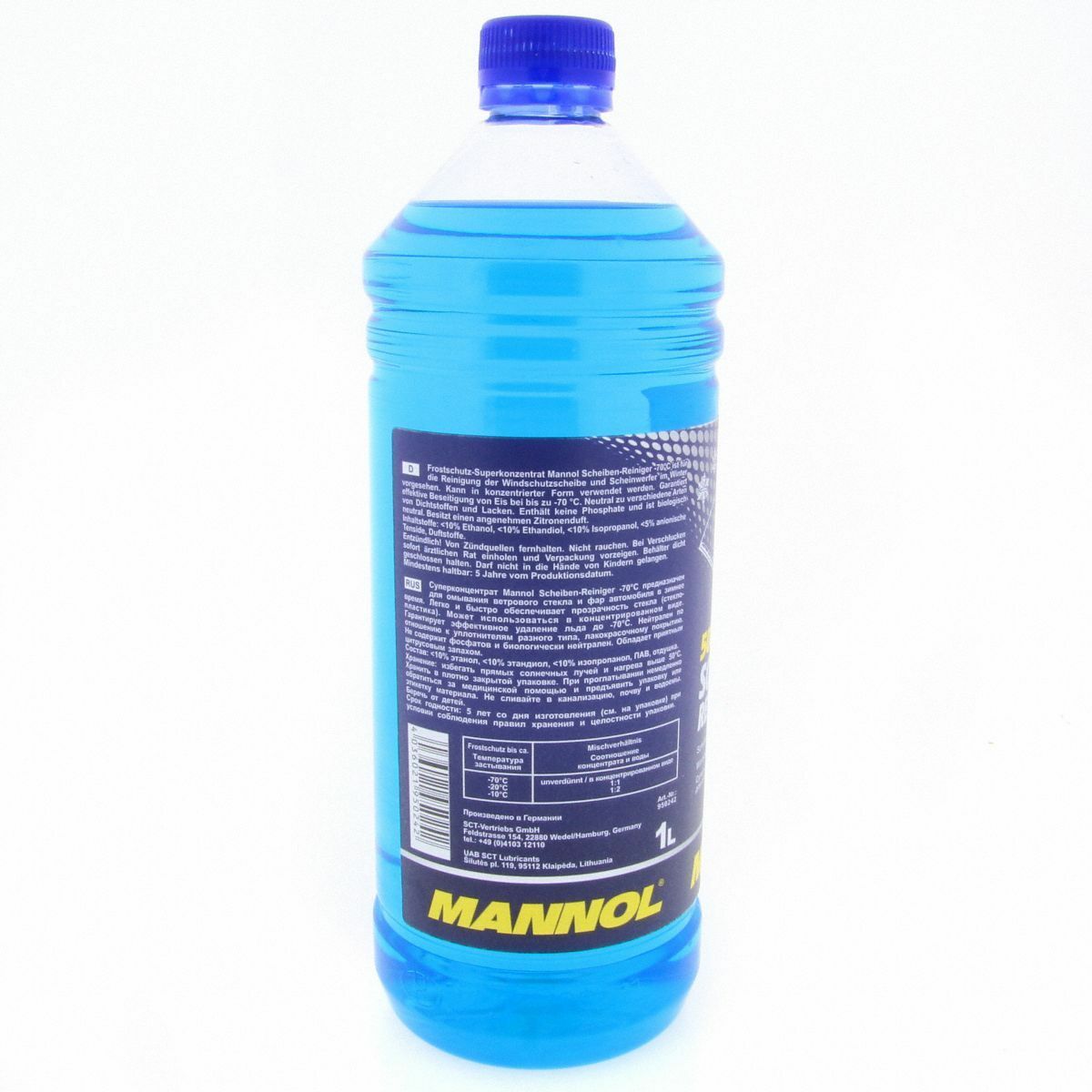 1L MANNOL 5024 Scheiben-Reiniger -70C Glasreiniger Winter Reiniger