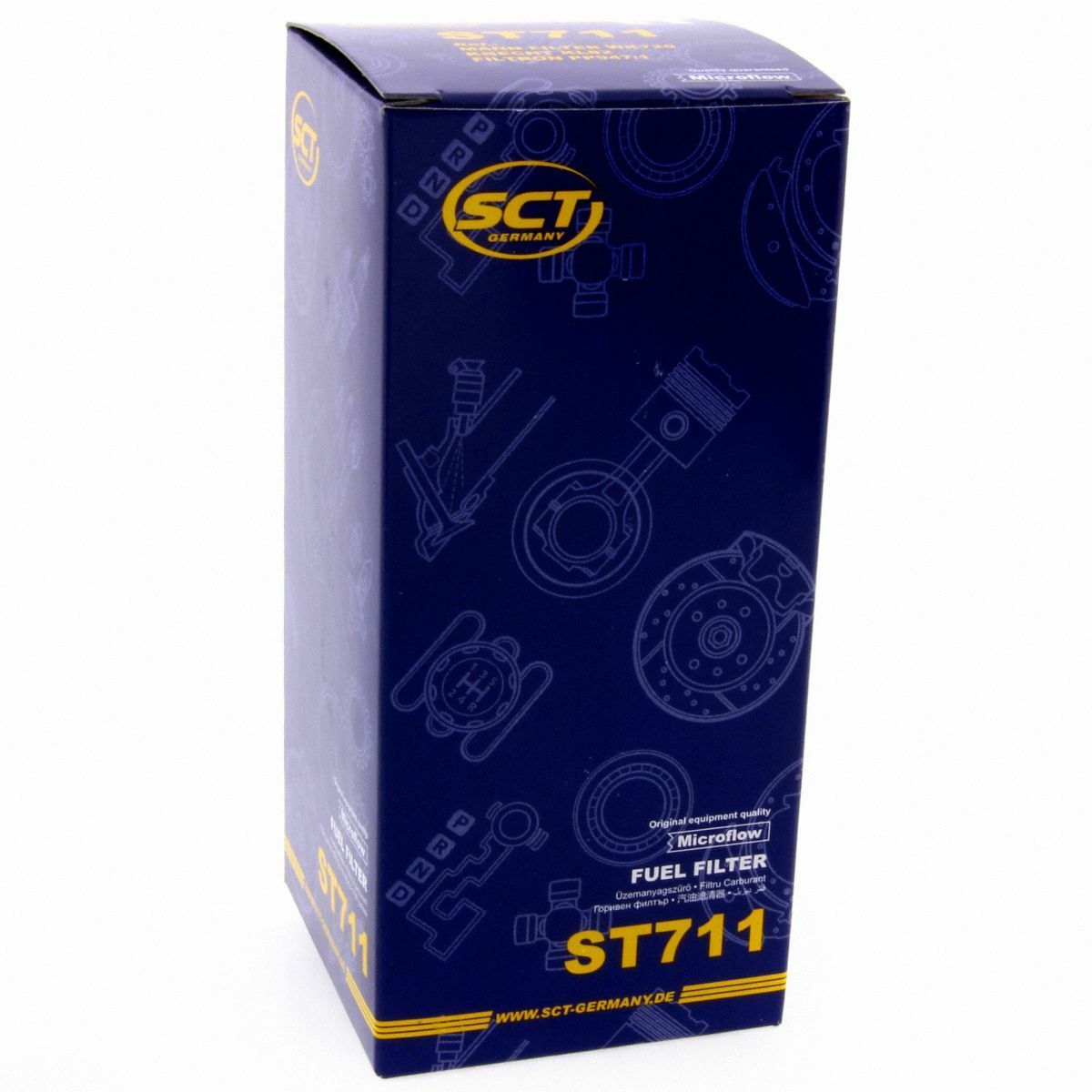 SCT Kraftstofffilter ST 711 Motorfilter Benzinfilter passend für Fiat Mercedes