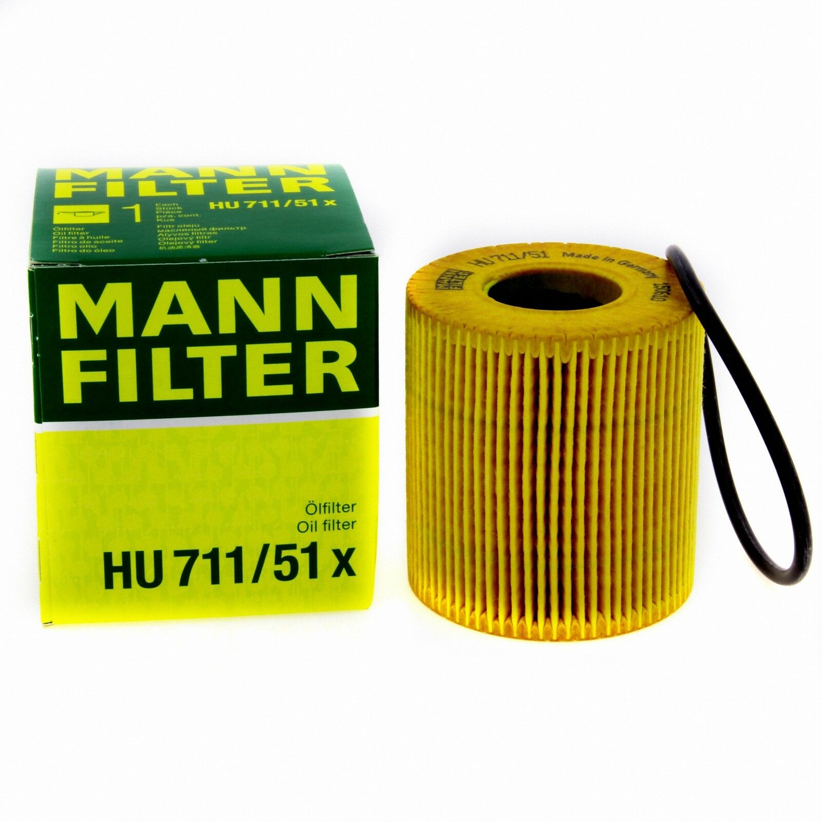*** MANN Ölfilter HU71151X Filter passend für Citroen Fiat Ford Lancia Mini Mitsubishi Peuge