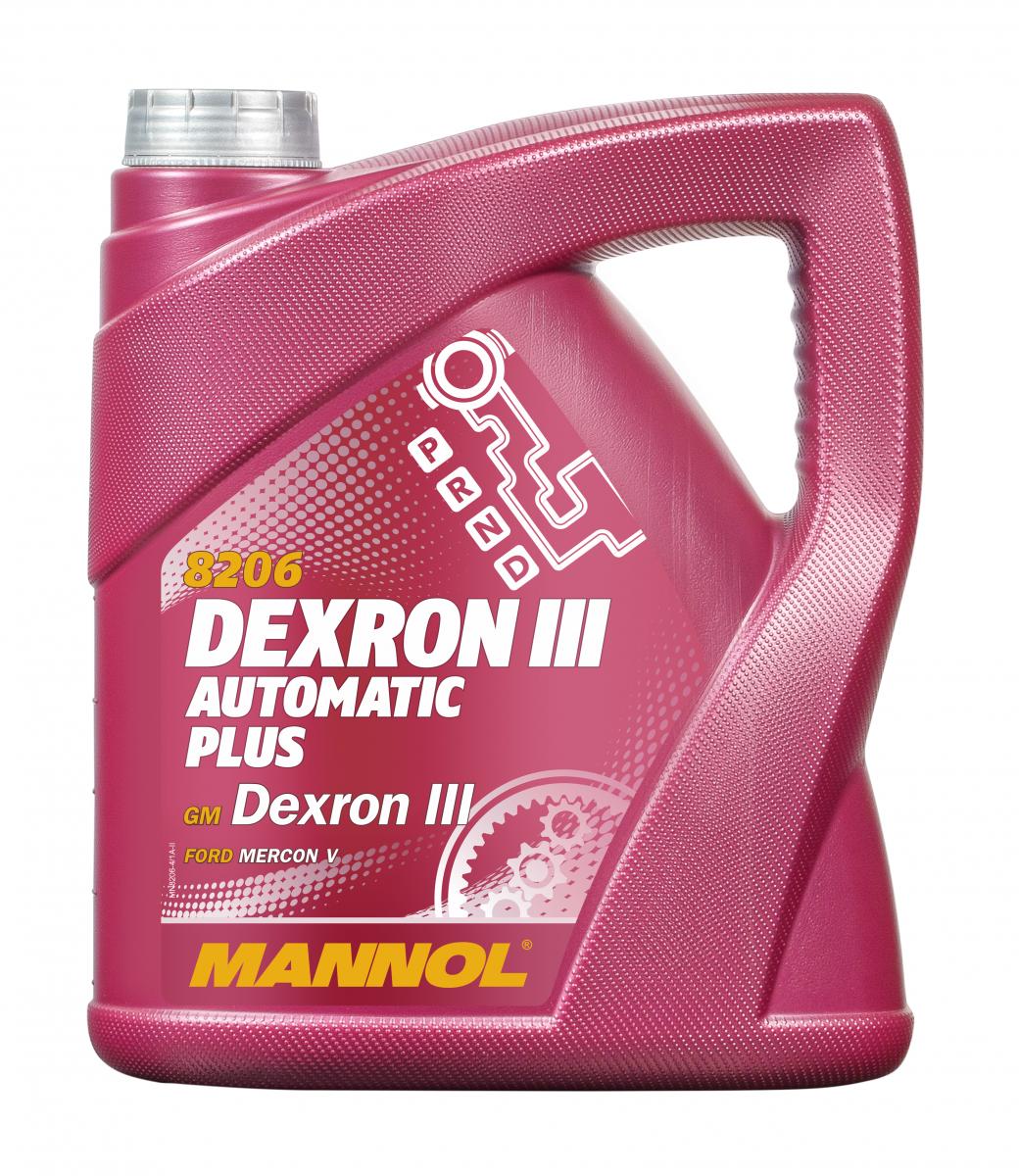 4 Liter MANNOL Dexron III Automatic Plus Getriebeöl Automatikgetriebe