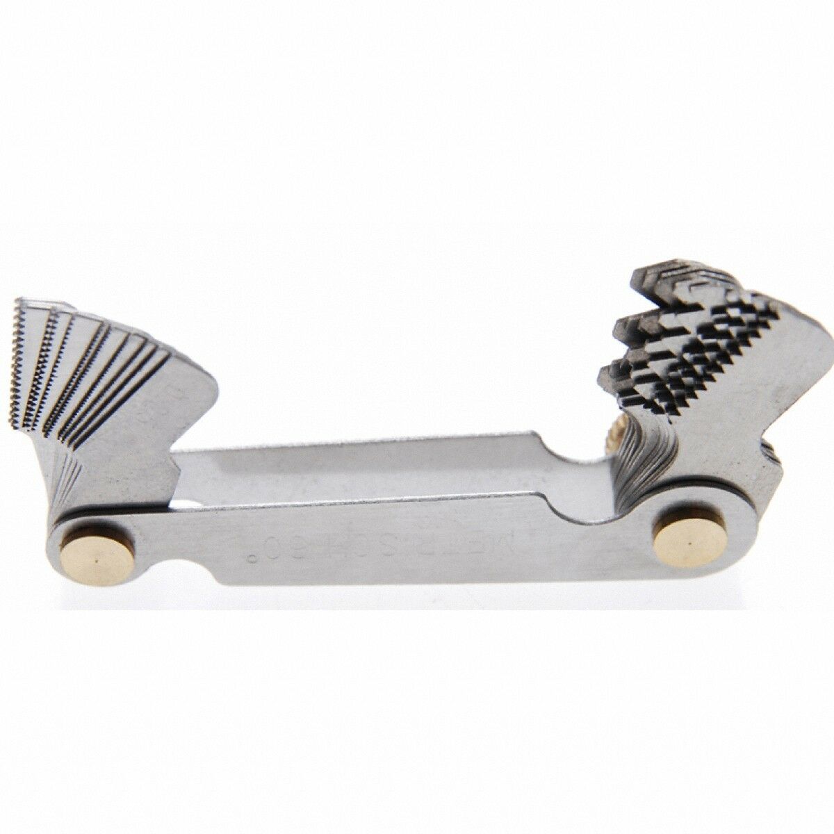 Gewindeschablonen, 24 Blatt, 0,25-6,00 mm BGS technic Germany