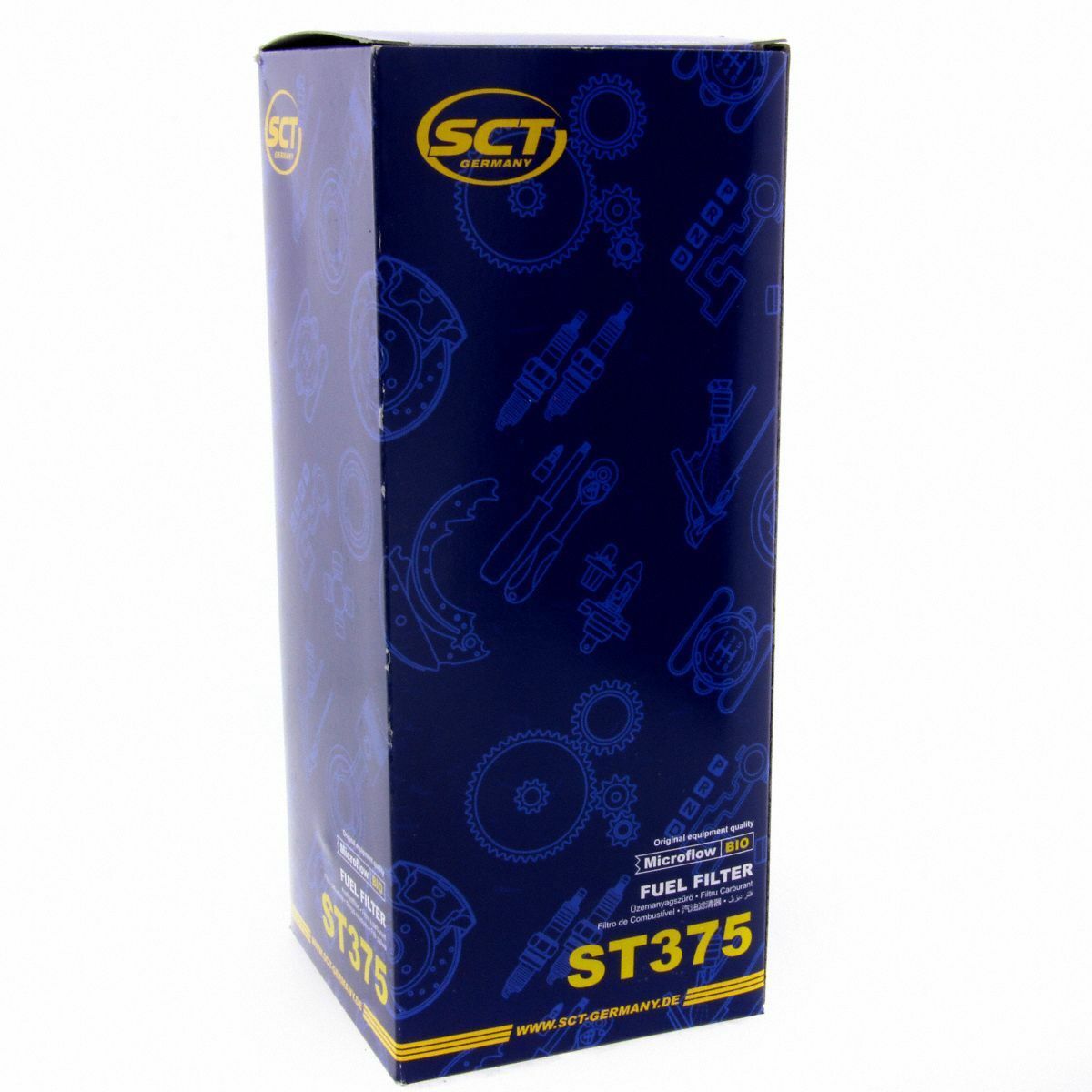 SCT Kraftstofffilter Fahrzeugfilter ST 375 Benzinfilter passend für Ford