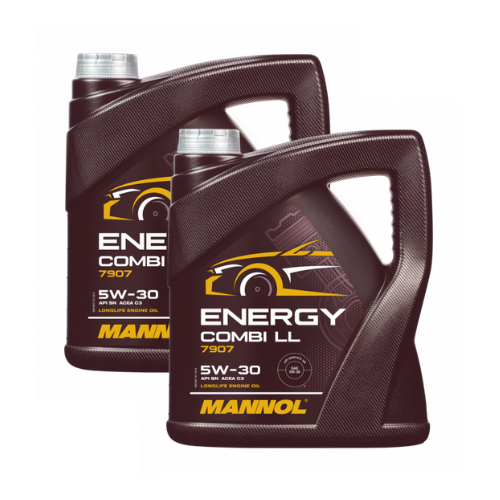 8 Liter (2x4) MANNOL Energy Combi LL 5W-30 API SN Motoröl 5W30