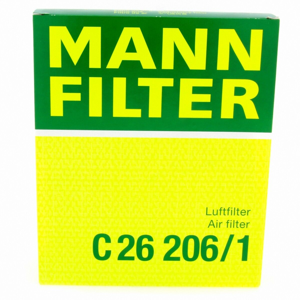MANN Luftfilter Fahrzeugfilter Ersatzfilter C262061 Filter Audi Skoda VW
