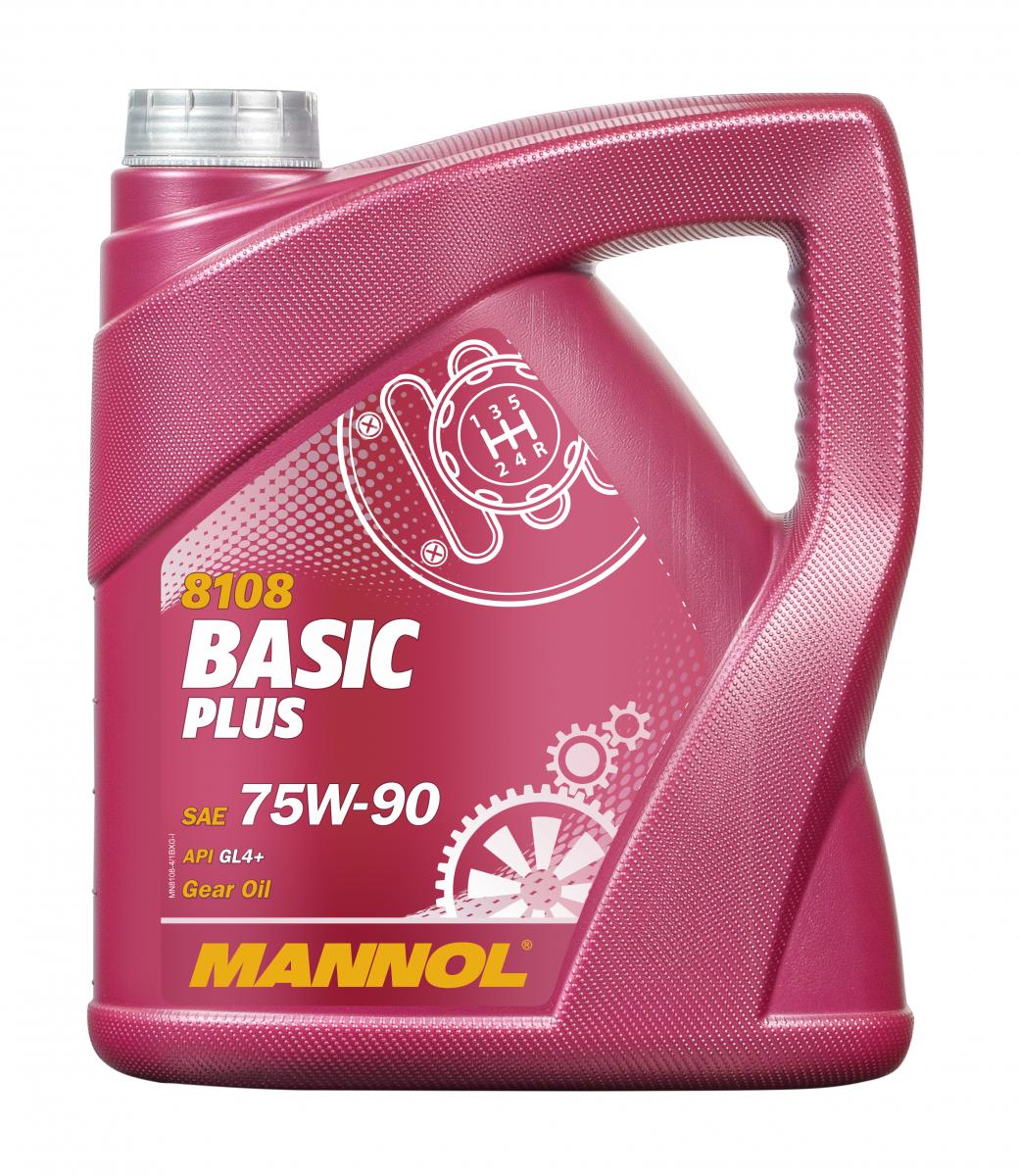 16 Liter (4x4) MANNOL Basic Plus 75W-90 API GL 4+ Getriebeöl 75W90 Öl