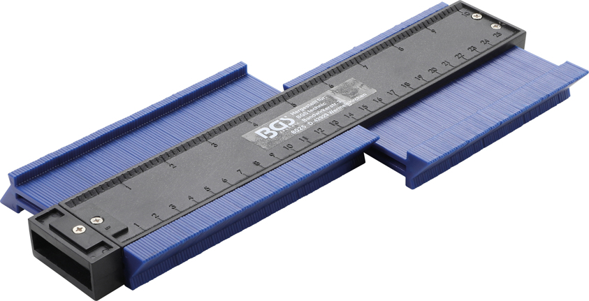 Konturenlehre Länge 260 mm Kontur Schablone Konturenschablone Abtastschablone Profillehre BGS