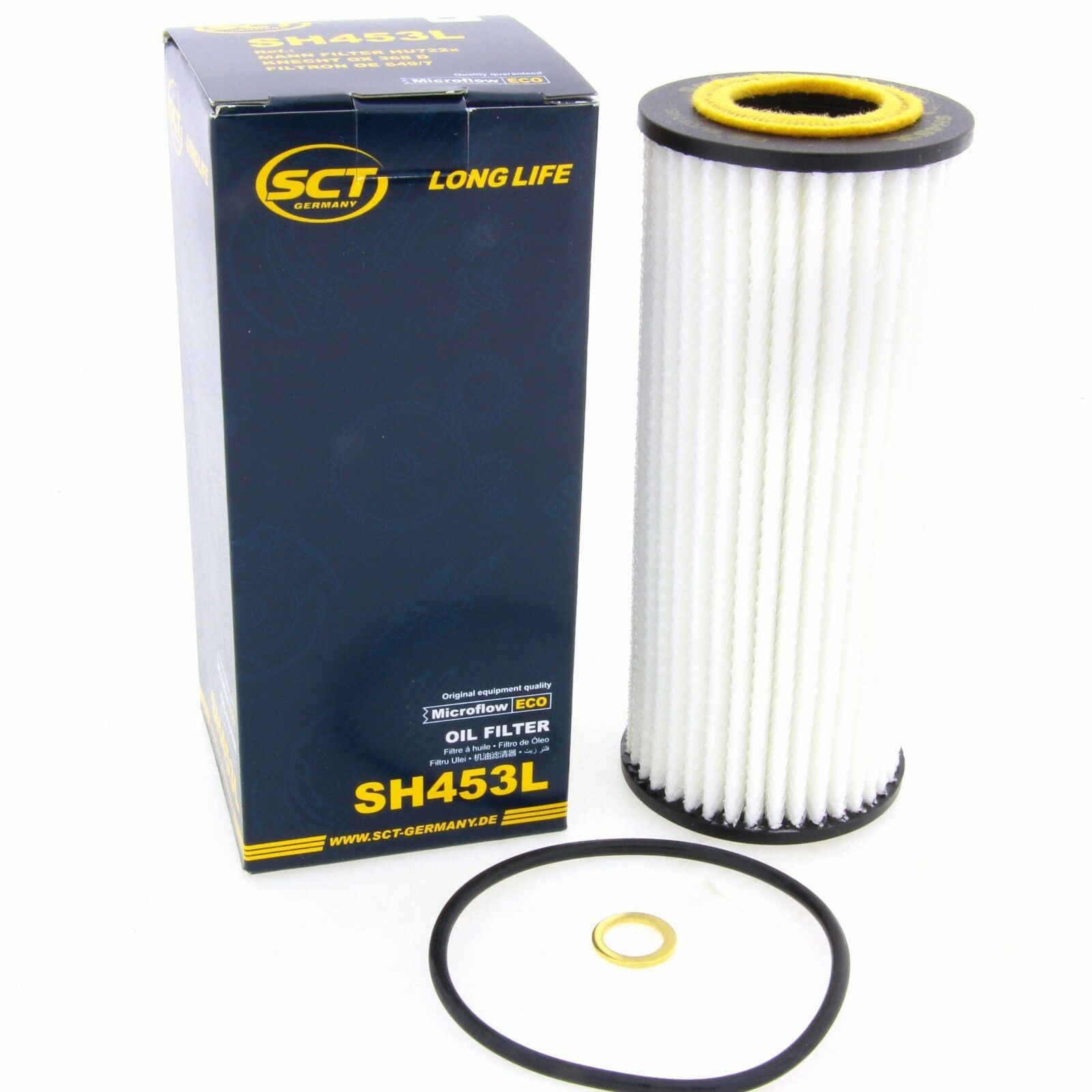 SCT Ölfilter SH453L Filter Servicefilter Patronenfilter passend für Alfa Romeo BMW Fiat