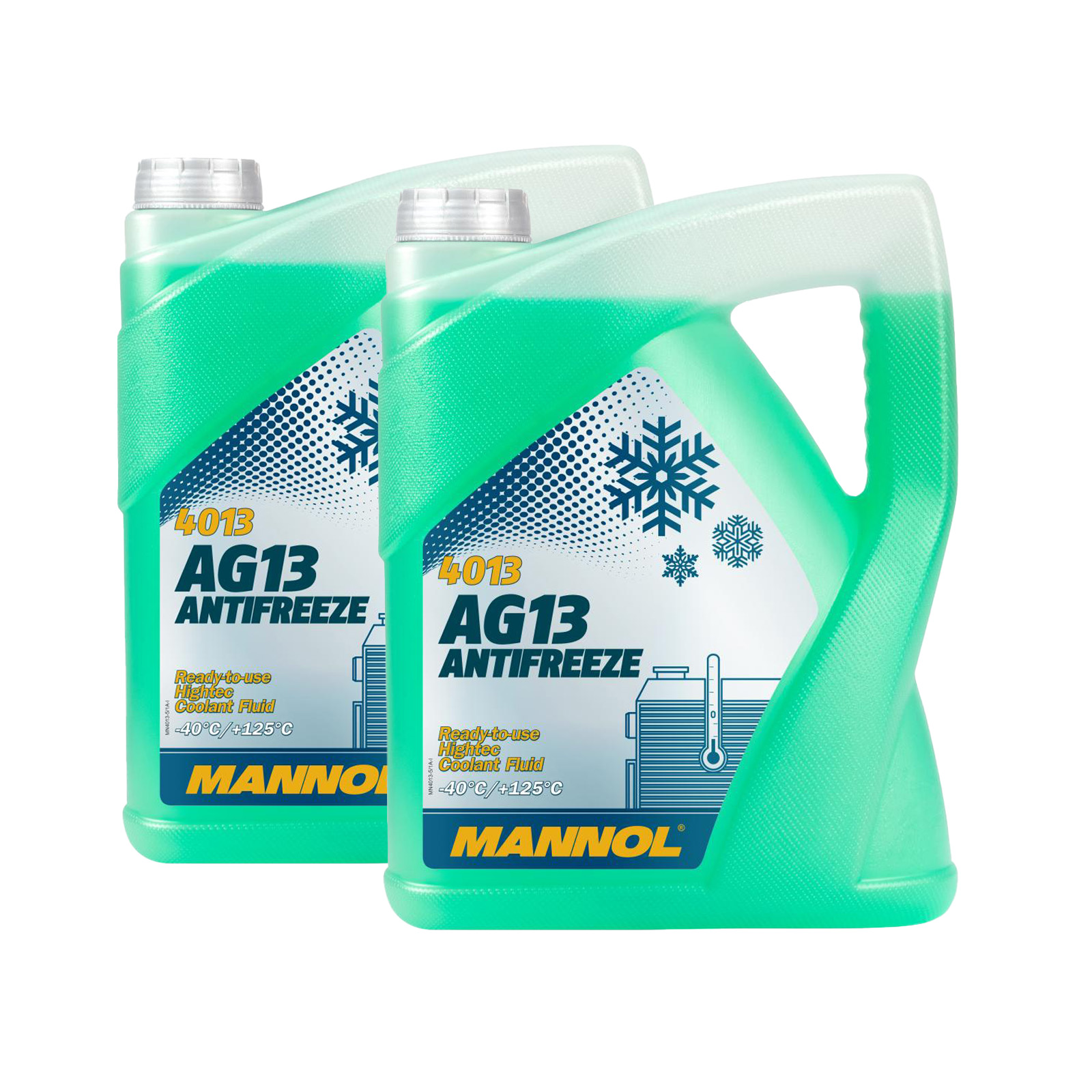 10 Liter (2x5) MANNOL hightech Antifreeze AG13 Frostschutz Fertiggemisch grün -40° G13 10 Liter (2x5) MANNOL hightech Antifreeze AG13 Frostschutz Fertiggemisch grün -40° G13