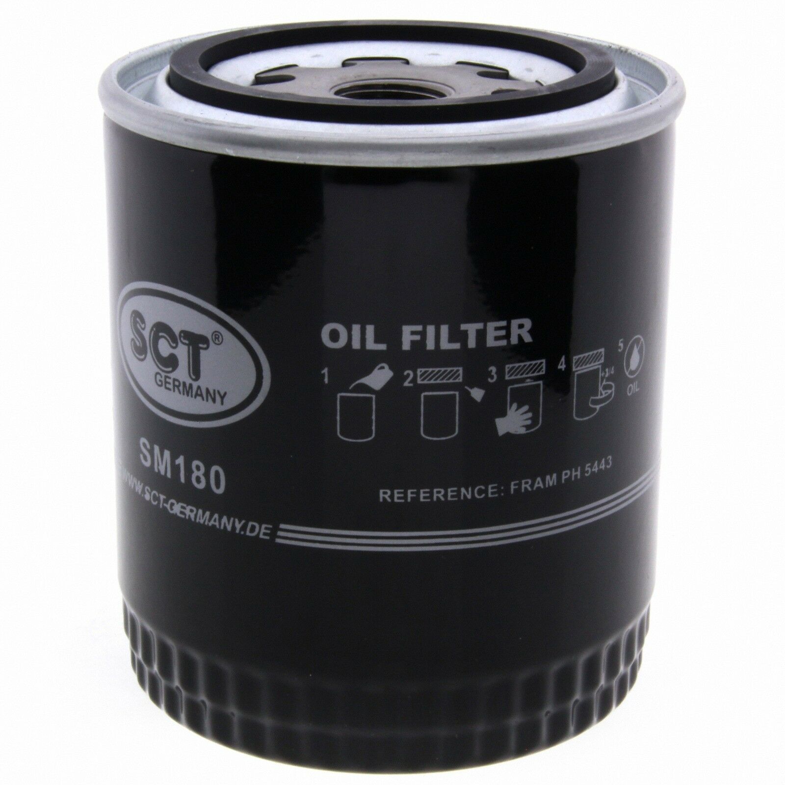 SCT Ölfilter SM180 Filter Motorfilter Servicefilter Anschraubfilter GAZ passend für Mercedes-Benz Henschel 2-T