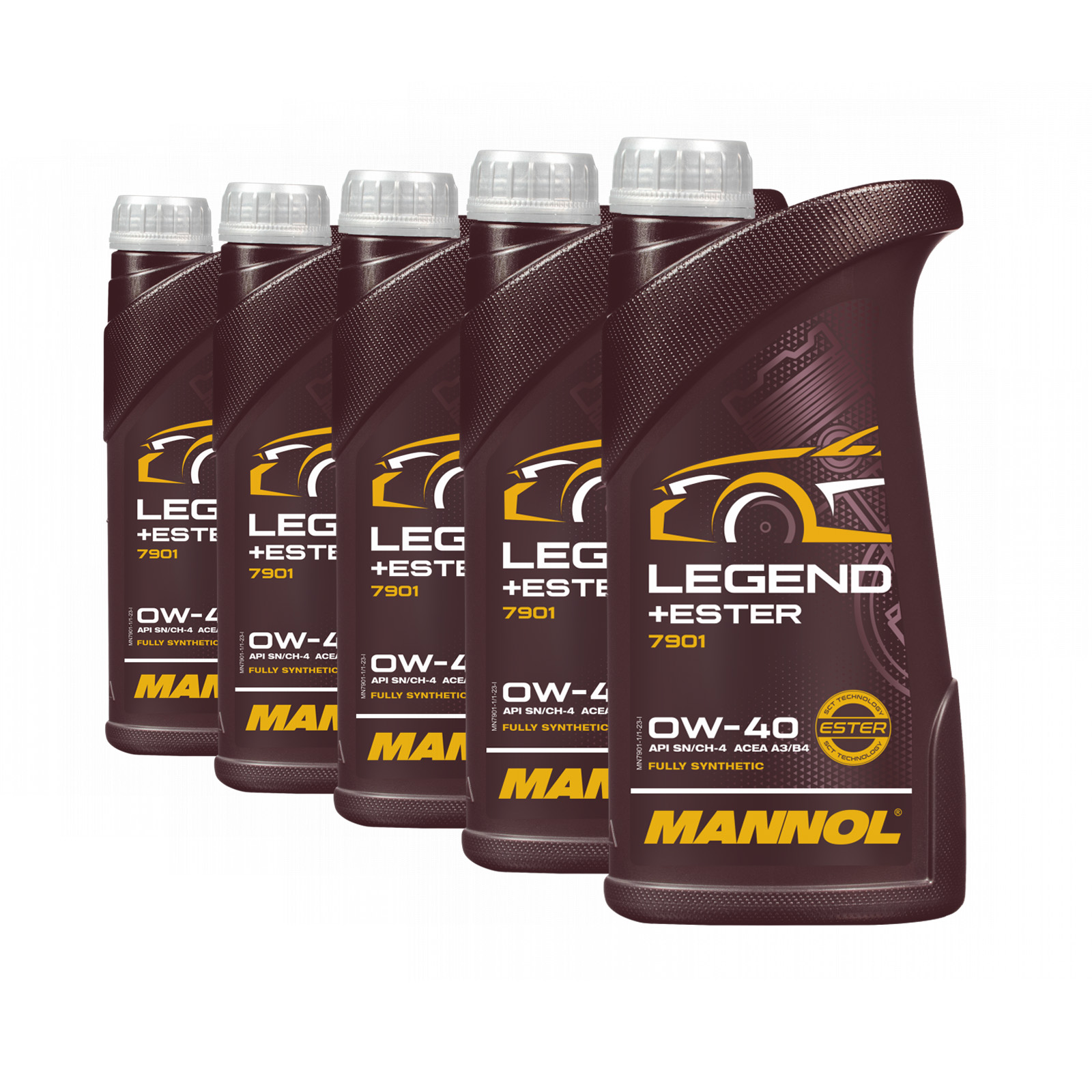 5 Liter (5x1) MANNOL Legend Ester 0W-40 7901 SN/CH-4 ACEA A3/B4 Motoröl