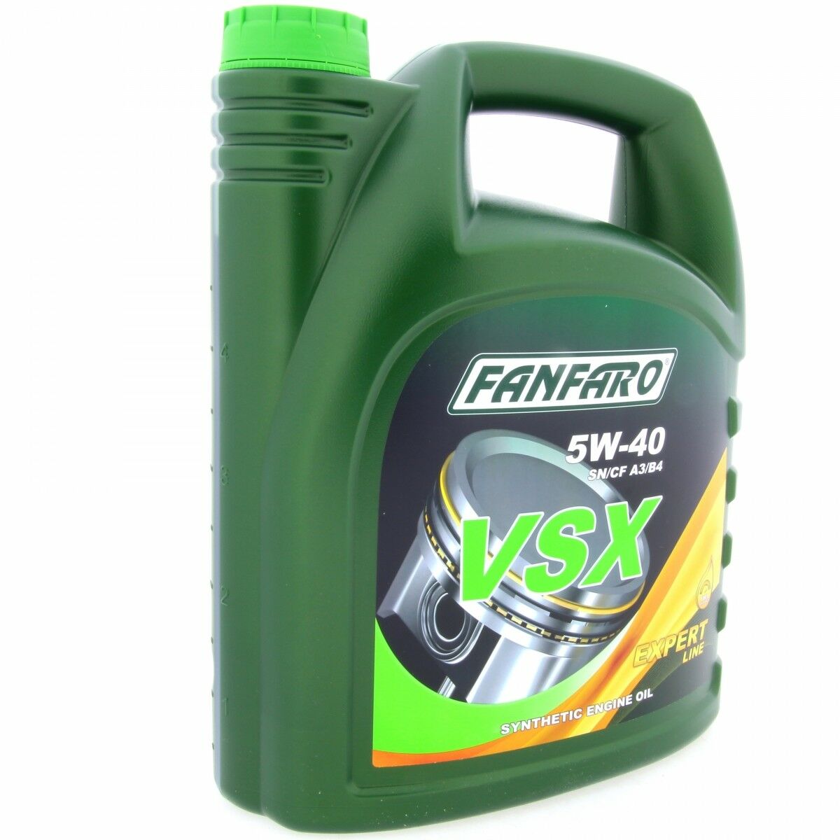 5 Liter FANFARO VSX 5W-40 Motoröl A3 B4 MB passend für VW 505.00 BMW LL-01 Opel LL-A