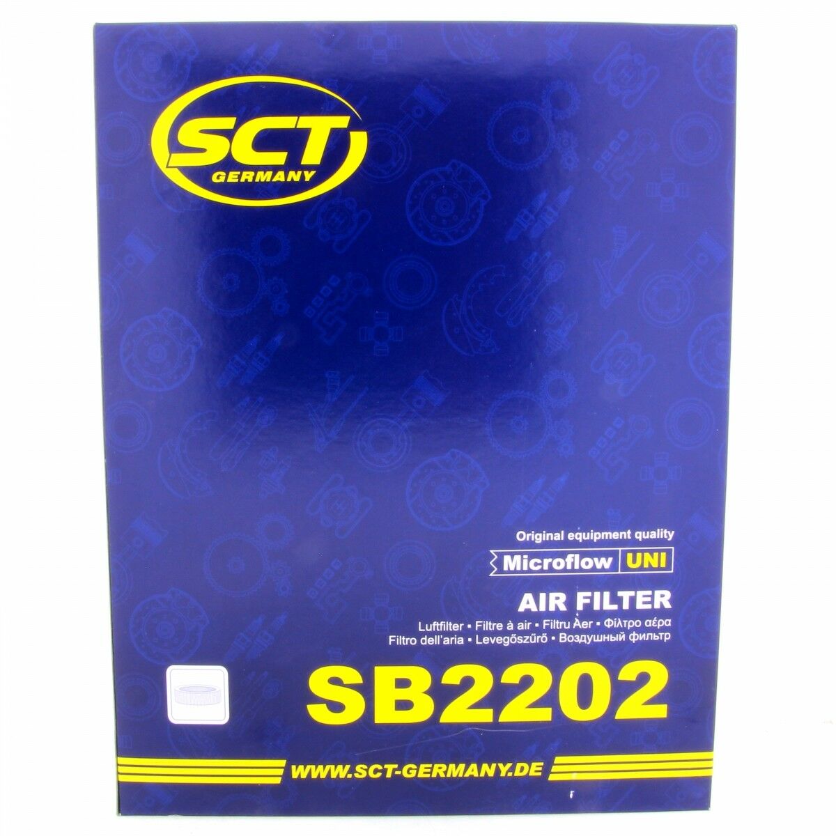 SCT Luftfilter SB2202 Motorfilter Servicefilter Ersatzfilter Opel Signum