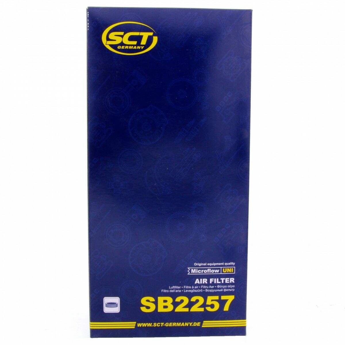 SCT Luftfilter Fahrzeugfilter SB2257 Motorfilter Servicefilter Toyota Avensis Corolla
