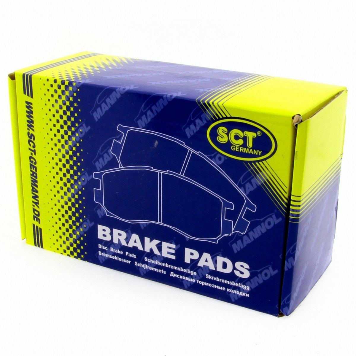 SCT Bremsbeläge SP177PR Bremsklötze Bremsbelagsatz Bremsen vorne Audi Mercedes