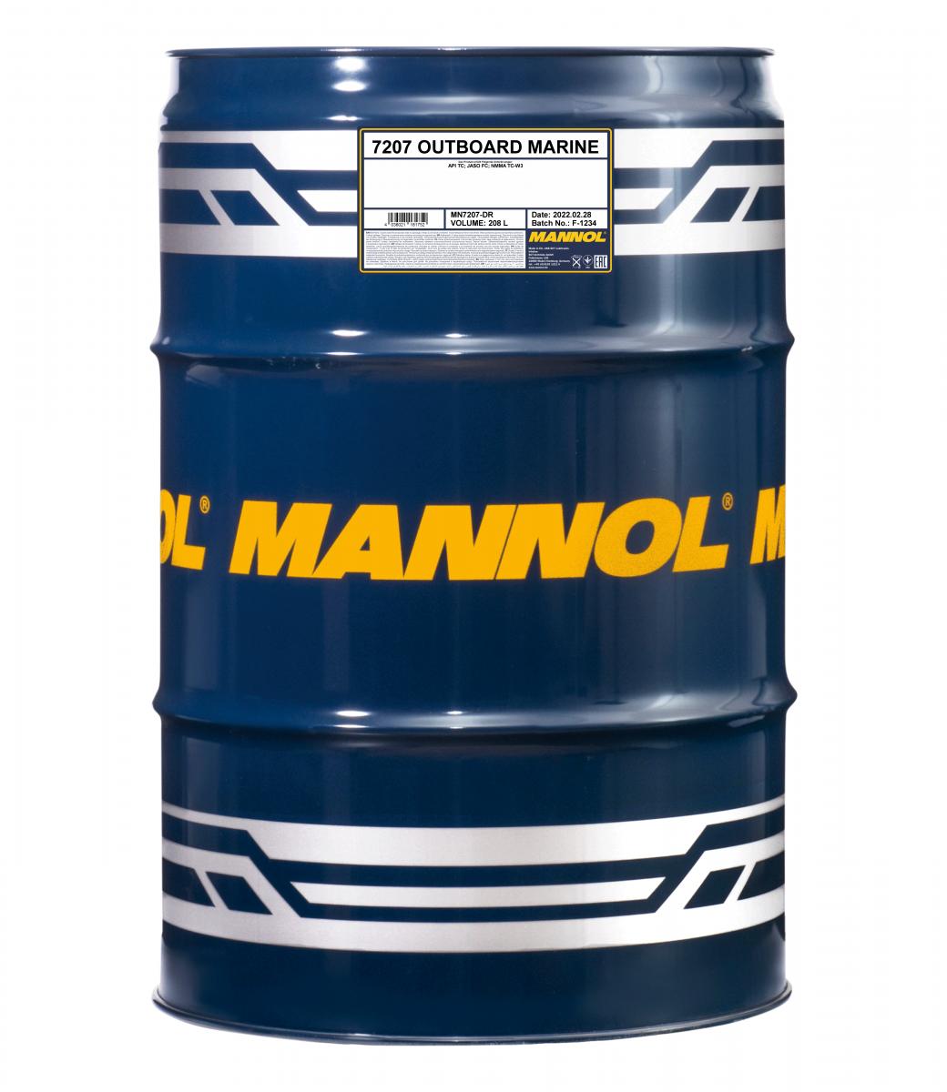208 Liter MANNOL Outboard Marine API TC Motoröl Außenbordmotoröl Öle 208l