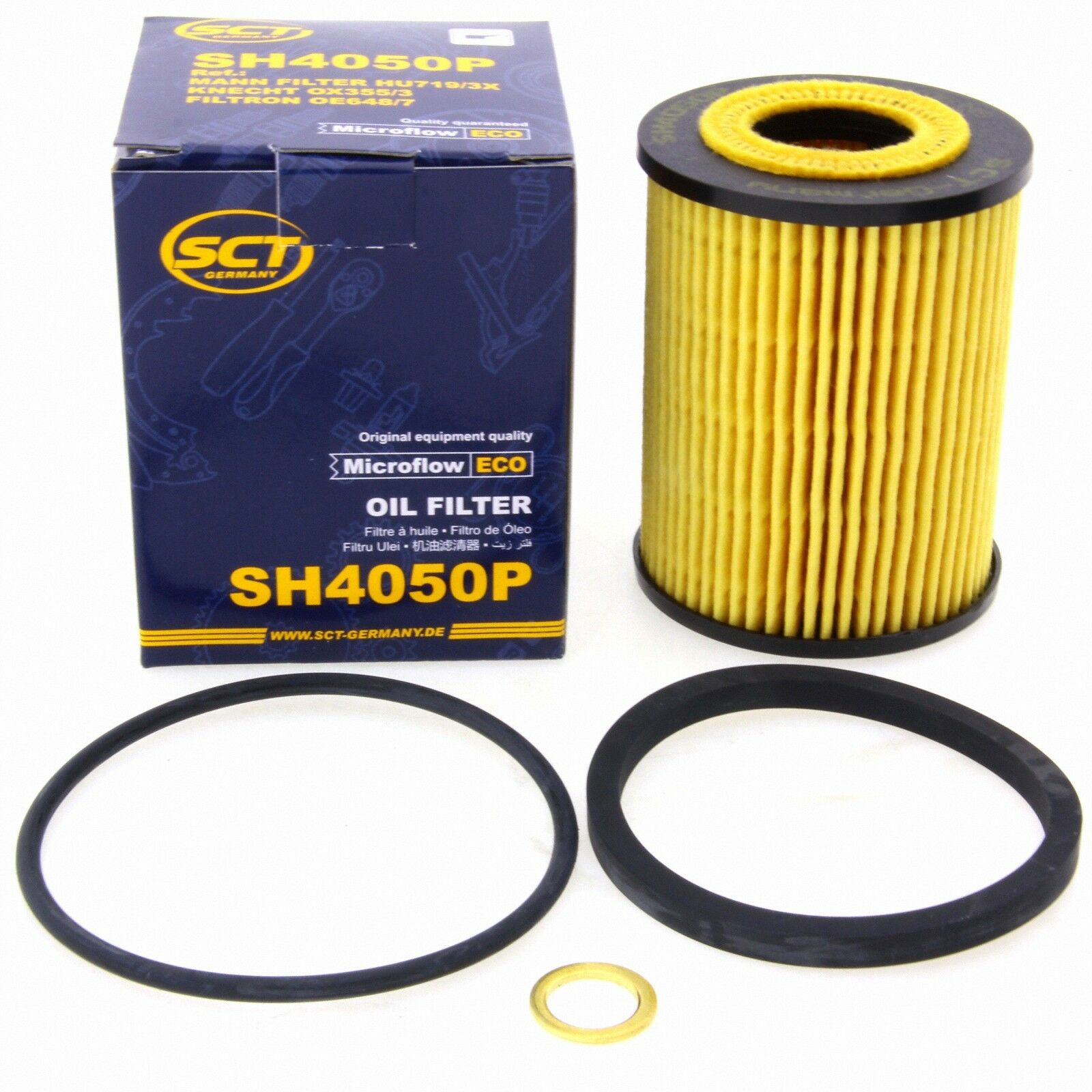 SCT Ölfilter SH4050P Filter Servicefilter Patronenfilter Chevrolet passend für Opel Antara