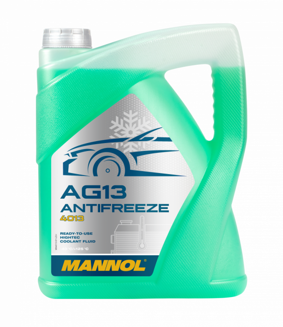 5 Liter MANNOL hightech Antifreeze AG13 Frostschutz Fertiggemisch grün -40°C G13
