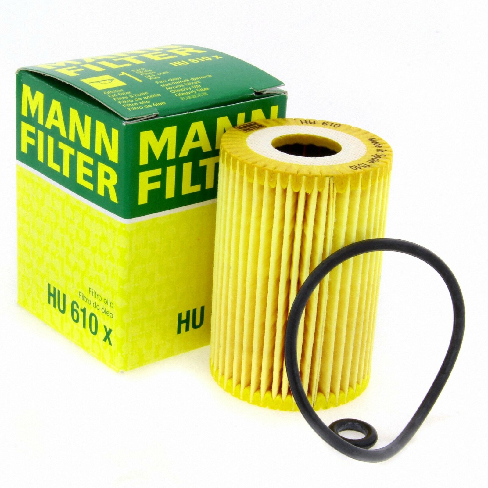 MANN Ölfilter HU610X Filter passend für Mercedes-Benz A-Class W168 vaneo 414