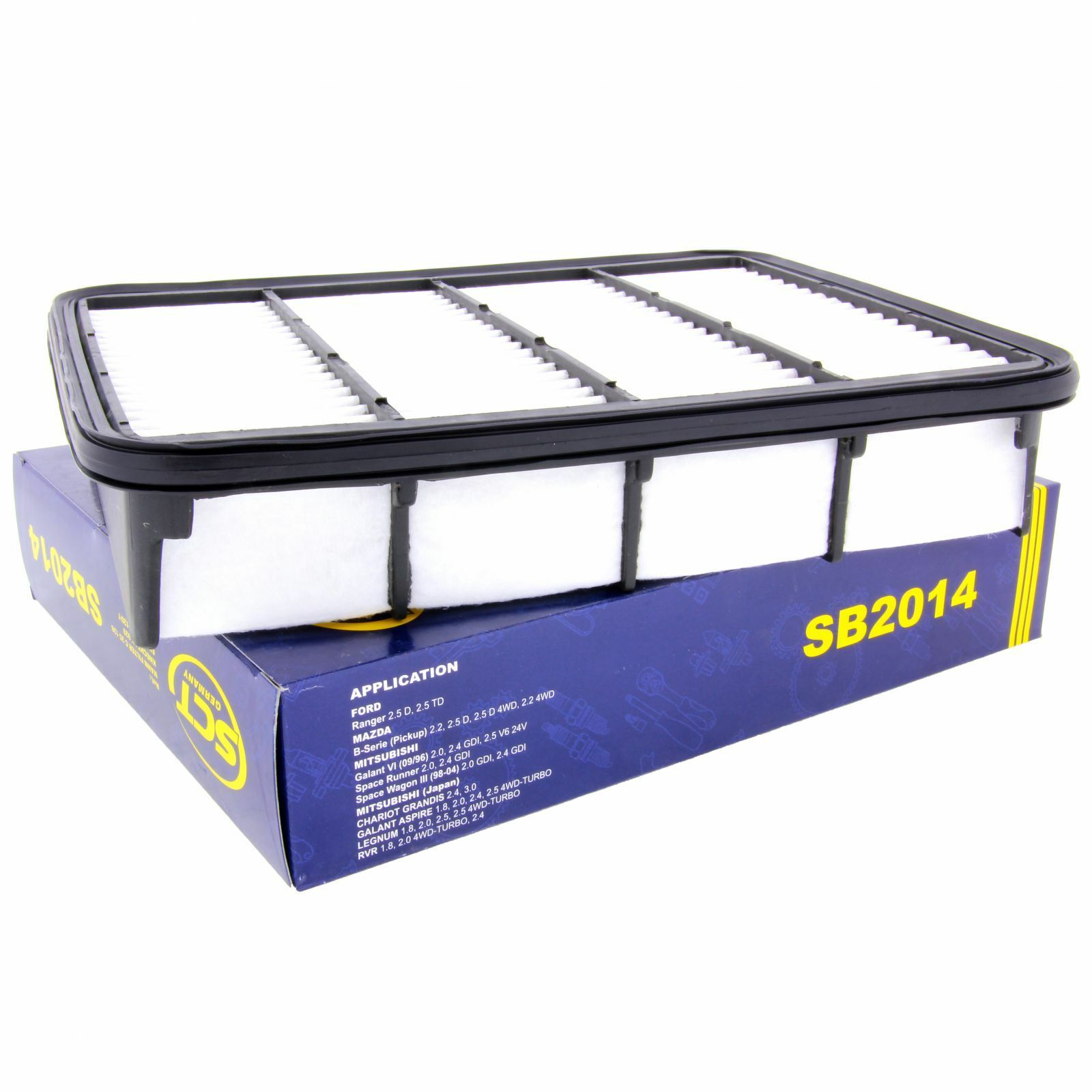 SCT Luftfilter SB2014 Ersatzfilter passend für Ford Mazda Mitsubishi