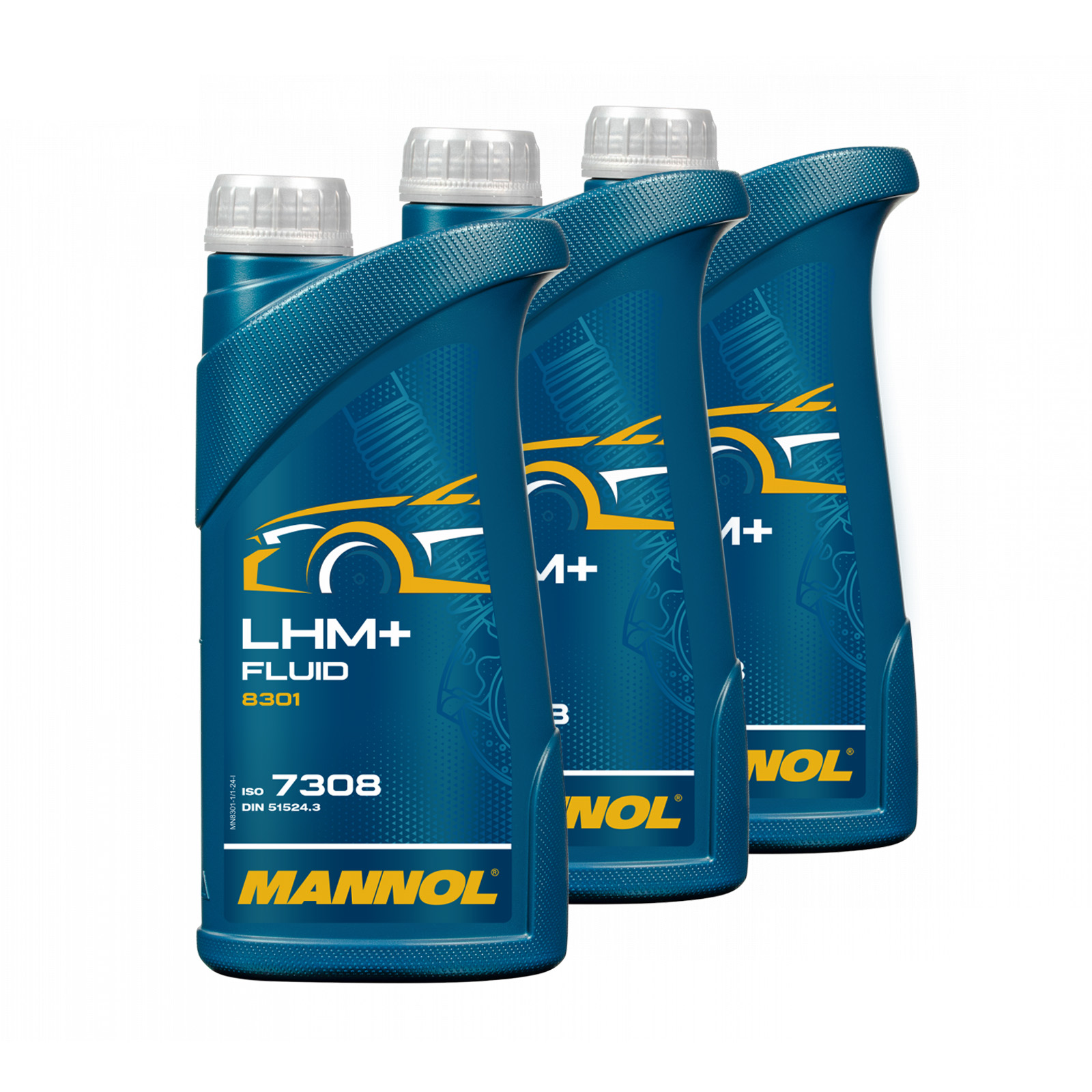 3 Liter (3x1) MANNOL LHM+ Fluid 8301 Zentralhydrauliköl DIN 51524.3 3 Liter (3x1) MANNOL LHM+ Fluid 8301 Zentralhydrauliköl DIN 51524.3