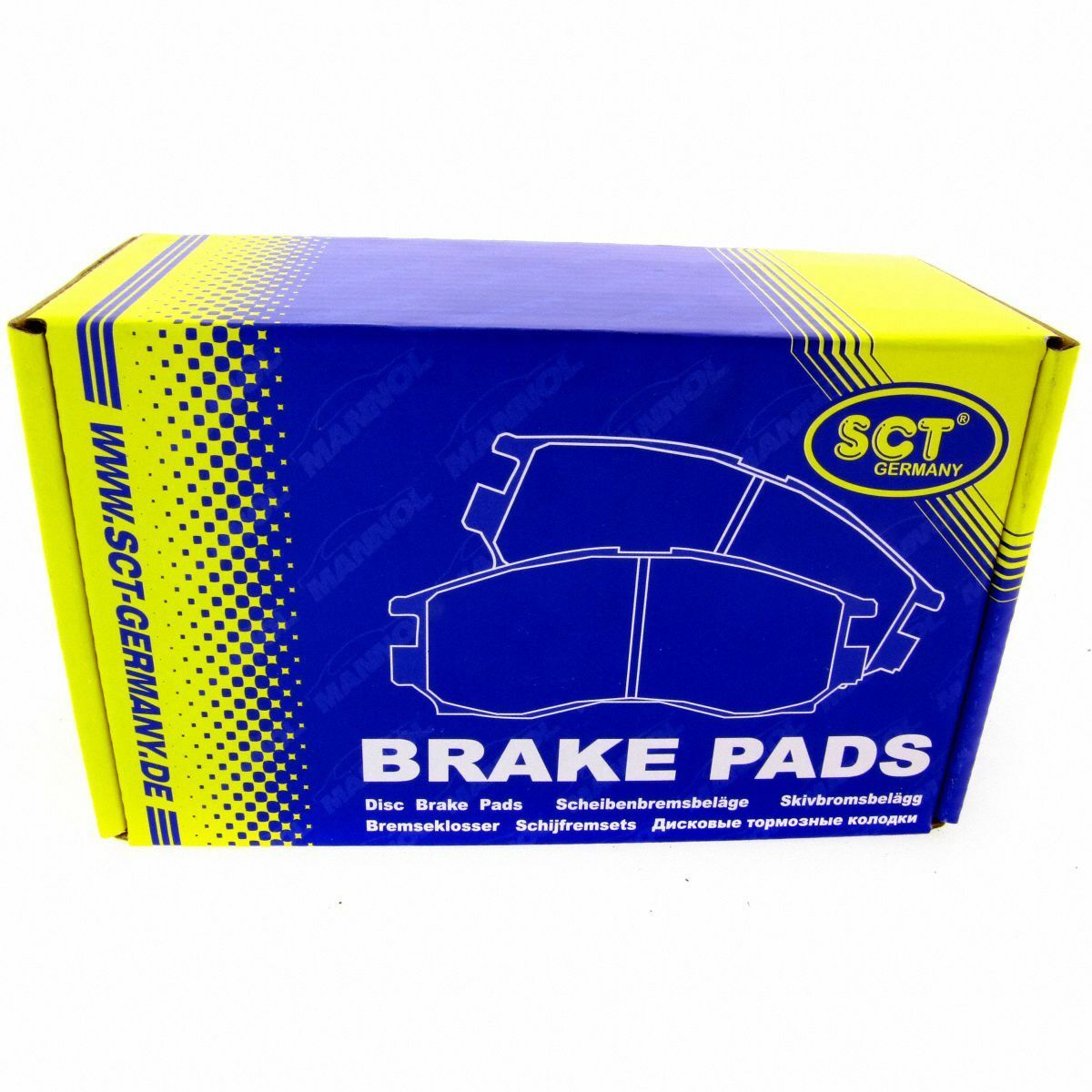 SCT Bremsbeläge SP 638 Bremsklötze Bremsbelagsatz vorne Opel Daewoo