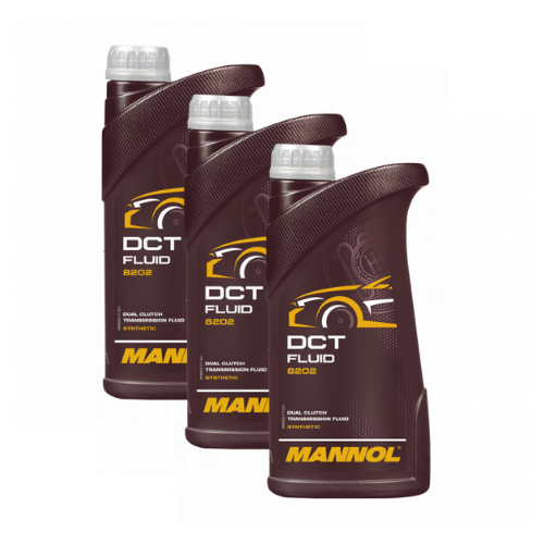 3 Liter (3x1) MANNOL DCT Getriebeöl Doppelkupplungsgetriebe Getriebe Öl