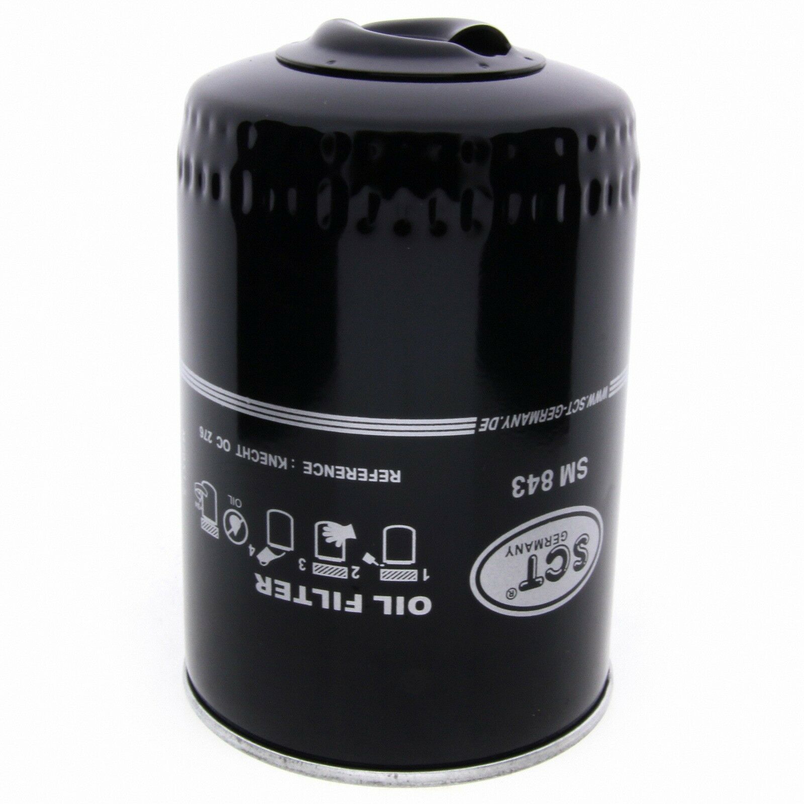 SCT Ölfilter SM843 Filter Motorfilter Servicefilter Anschraubfilter passend für Volvo