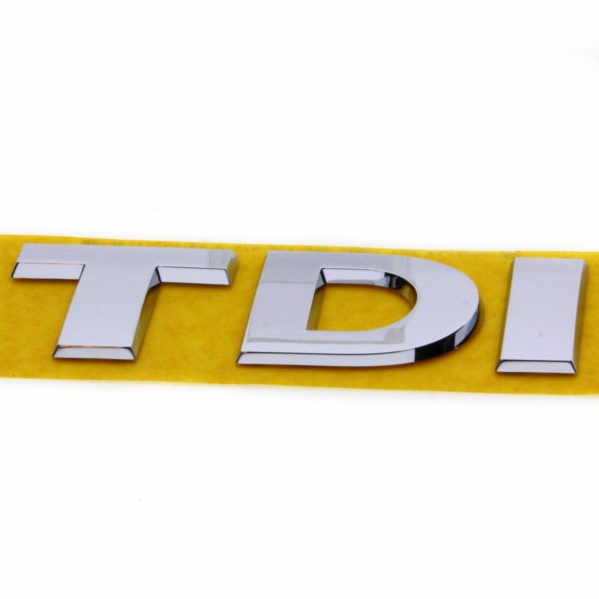 Original VW Emblem TDI 5G0853675D 78mm Volkswagen Schriftzug Chrom