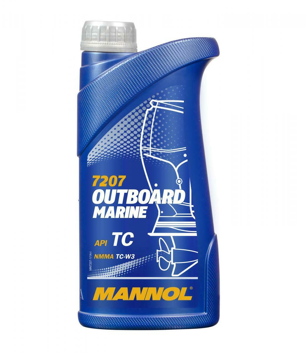1 Liter MANNOL Outboard Marine API TC Motoröl Außenbordmotoröl