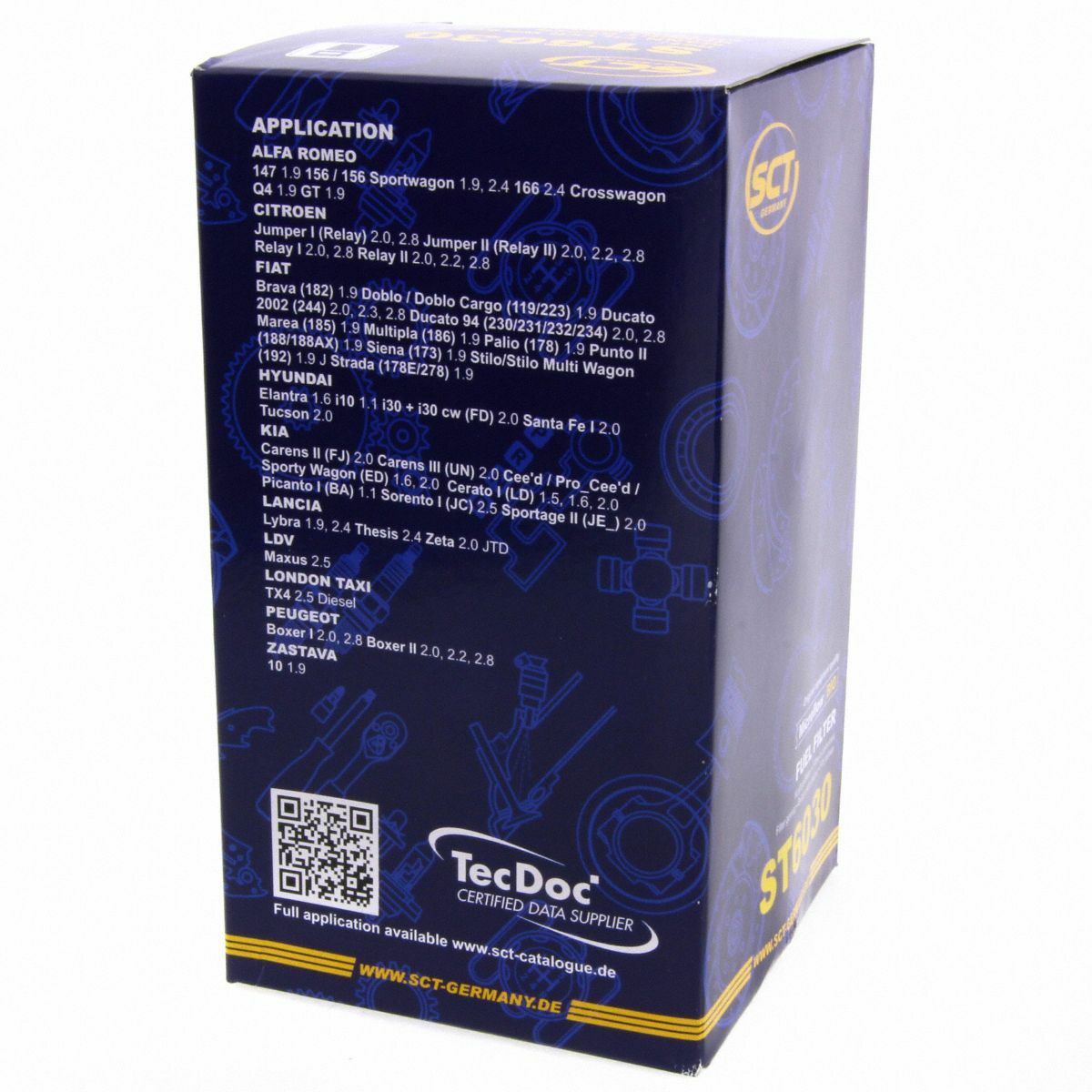 SCT Kraftstofffilter ST 6030 Motorfilter Benzinfilter Fiat Alfa Romeo