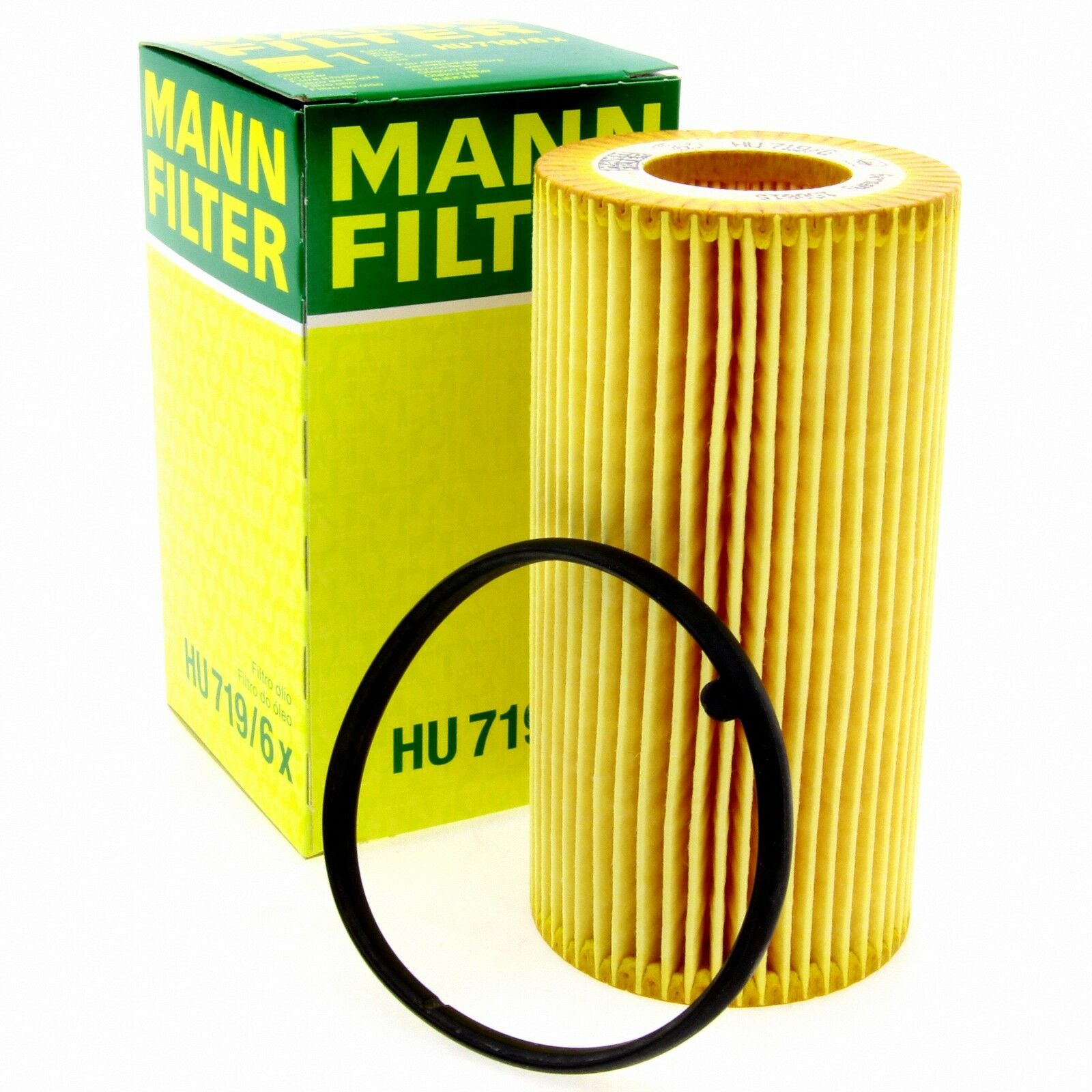 MANN Ölfilter Fahrzeugfilter HU7196X Filter passend für Audi Seat Skoda VW